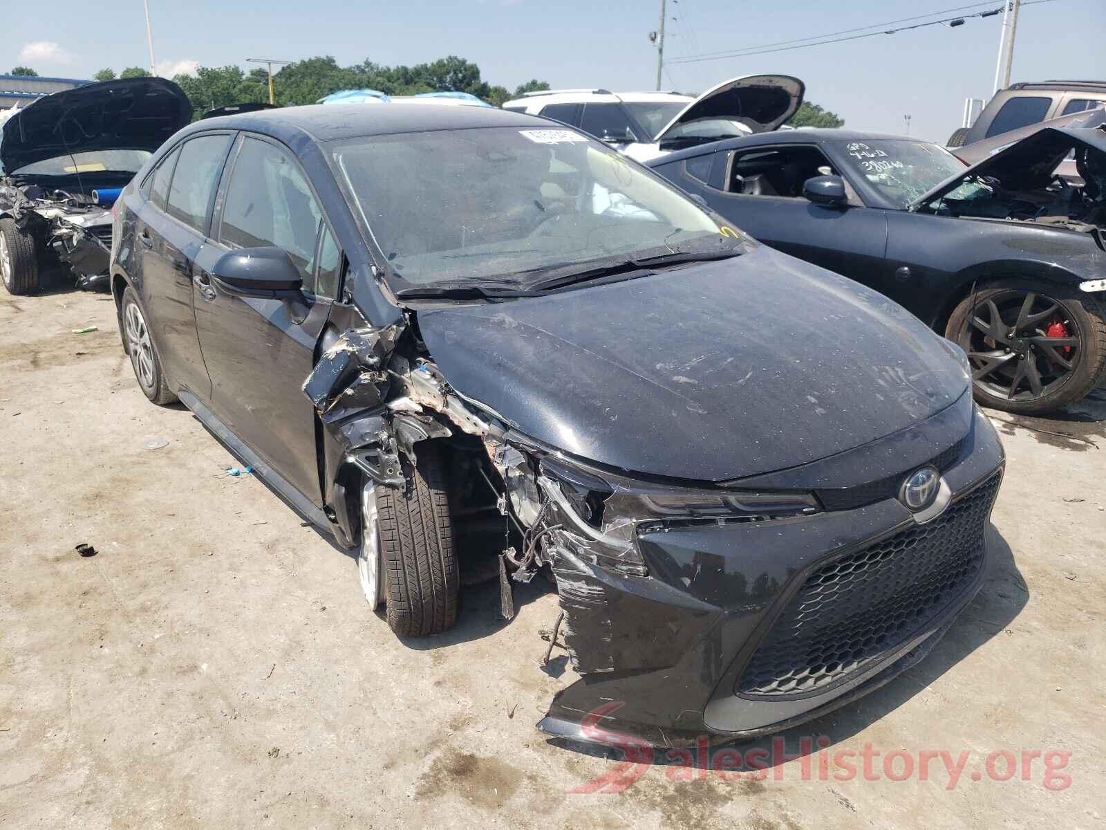 JTDEAMDE1MJ004350 2021 TOYOTA COROLLA