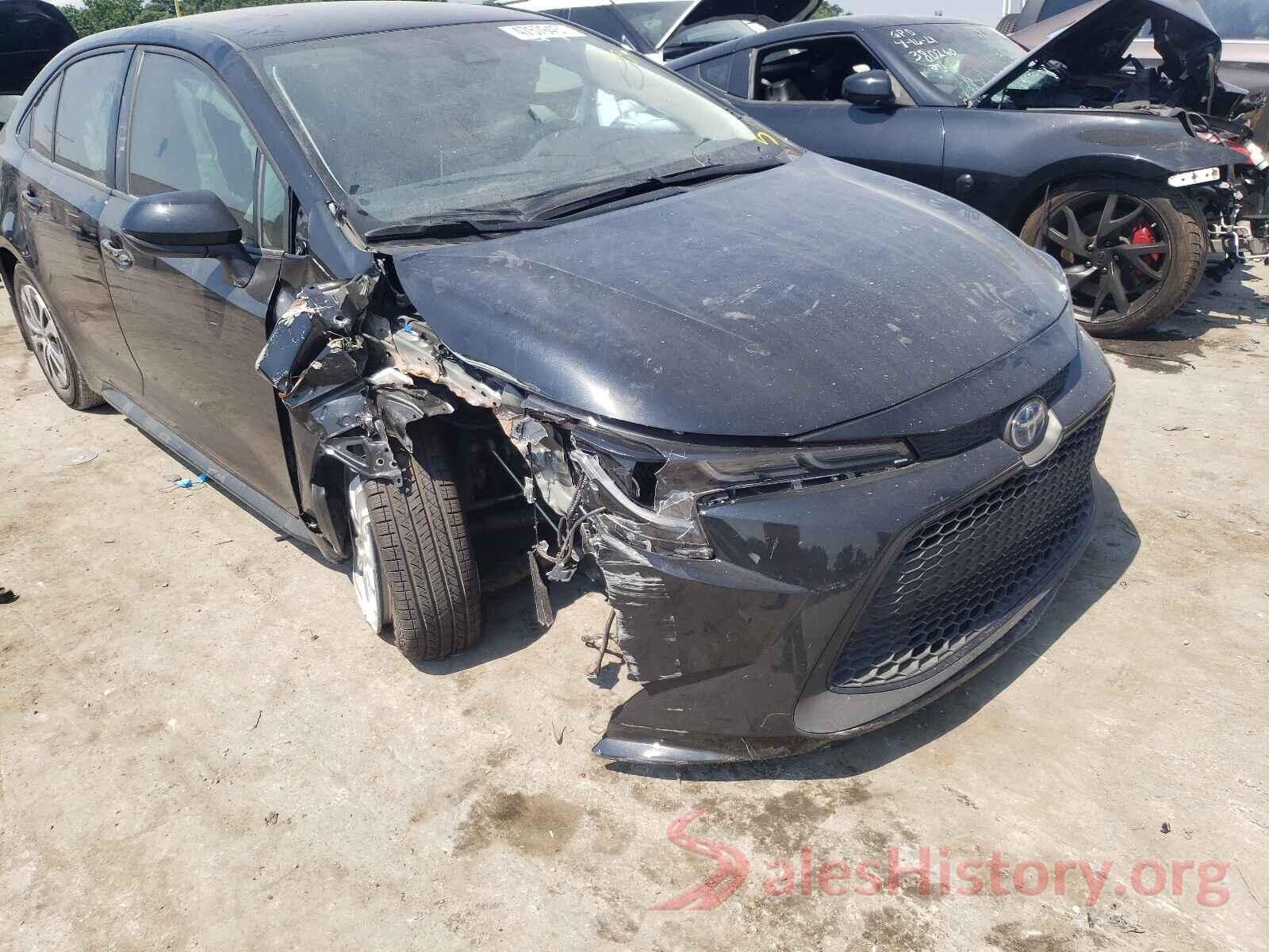 JTDEAMDE1MJ004350 2021 TOYOTA COROLLA