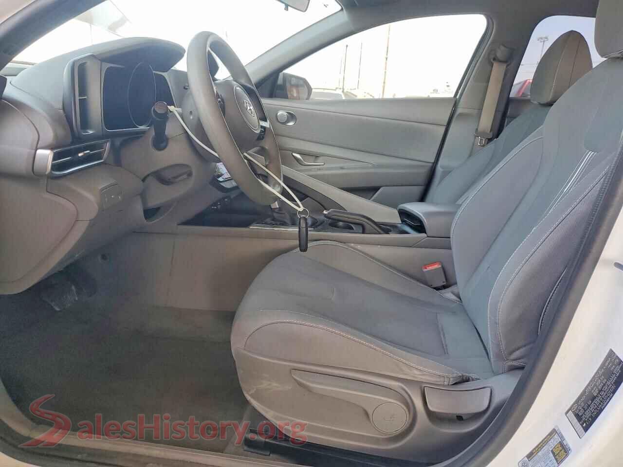 2023 HYUNDAI ELANTRA VIN 5NPLM4AG2PH093282, engine bay