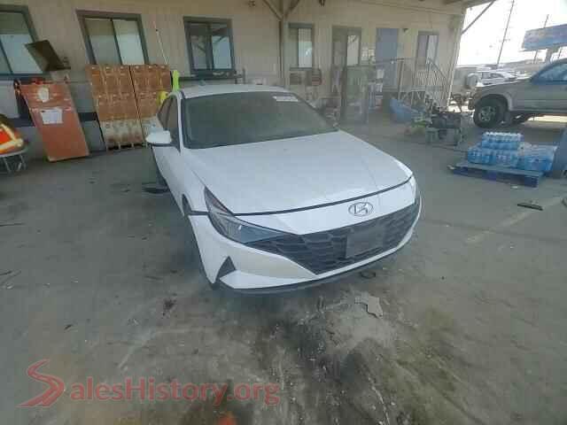 2023 HYUNDAI ELANTRA VIN 5NPLM4AG2PH093282, damage close-up