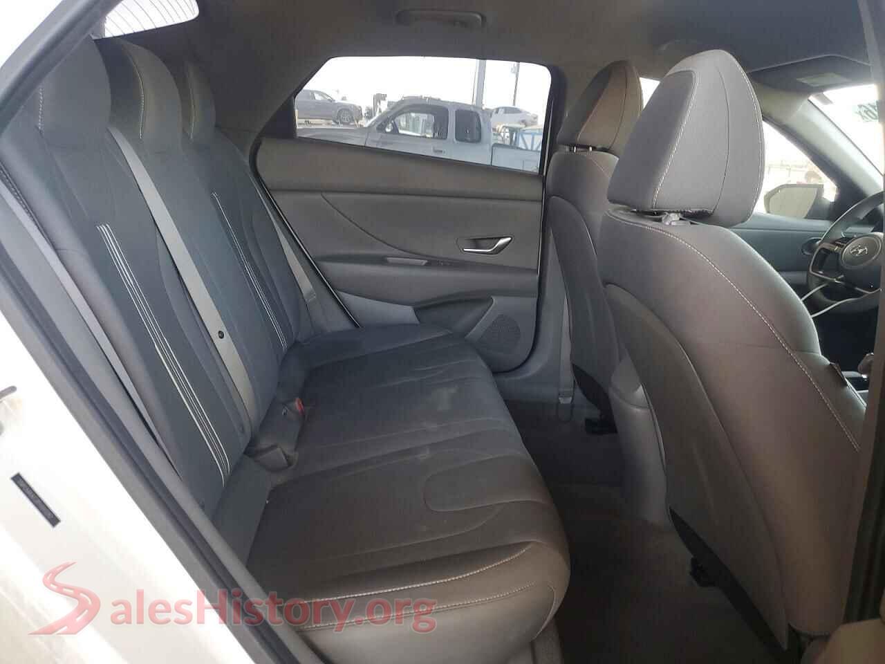 2023 HYUNDAI ELANTRA VIN 5NPLM4AG2PH093282, odometer mileage