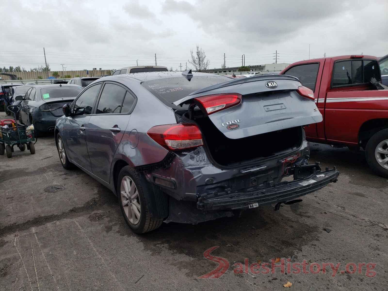 3KPFL4A72HE151705 2017 KIA FORTE