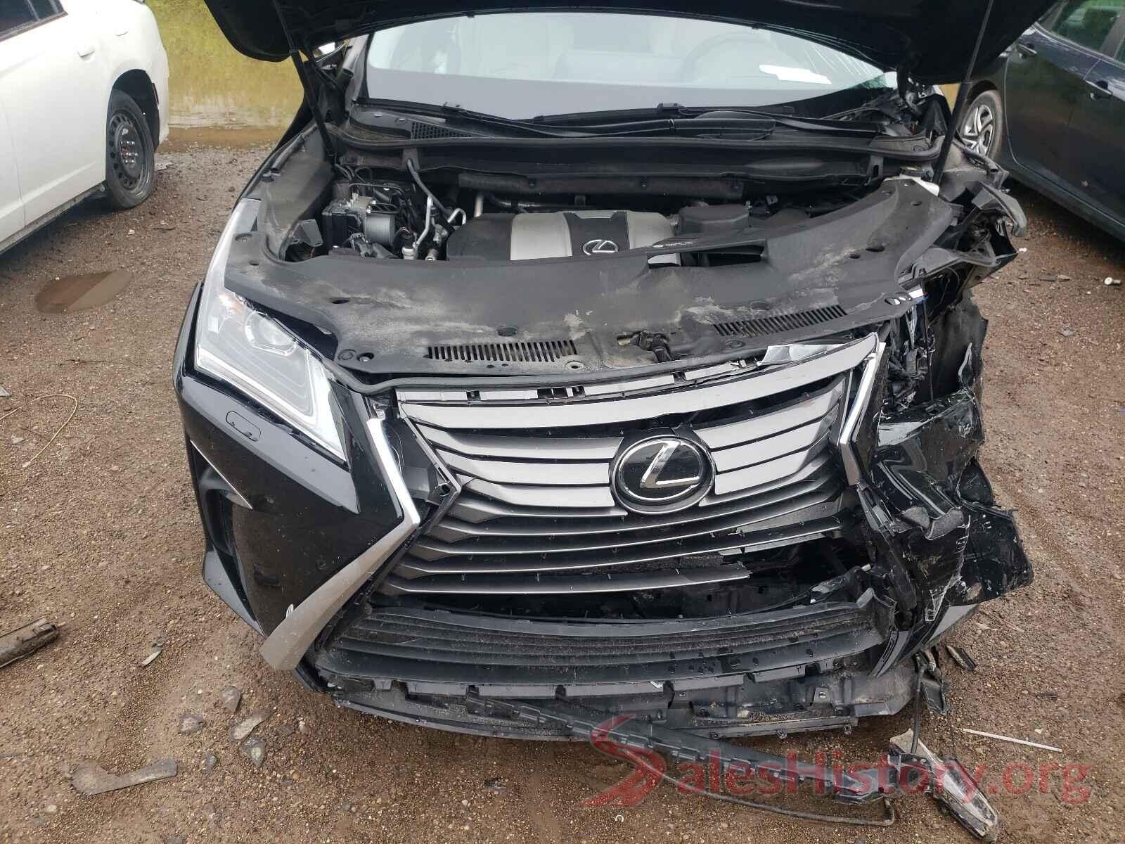 2T2BZMCA6HC133207 2017 LEXUS RX350