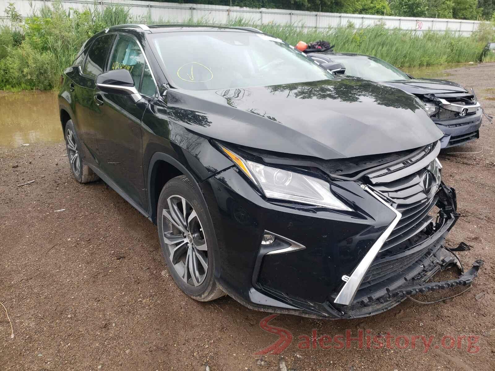 2T2BZMCA6HC133207 2017 LEXUS RX350