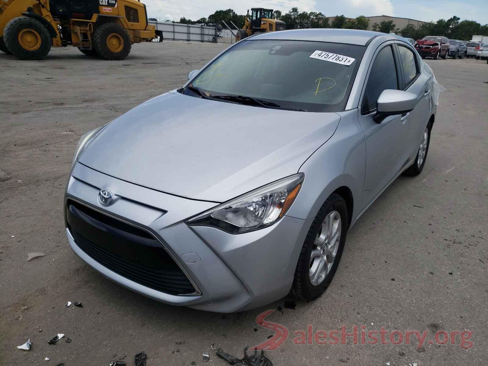 3MYDLBYV5HY162665 2017 TOYOTA YARIS