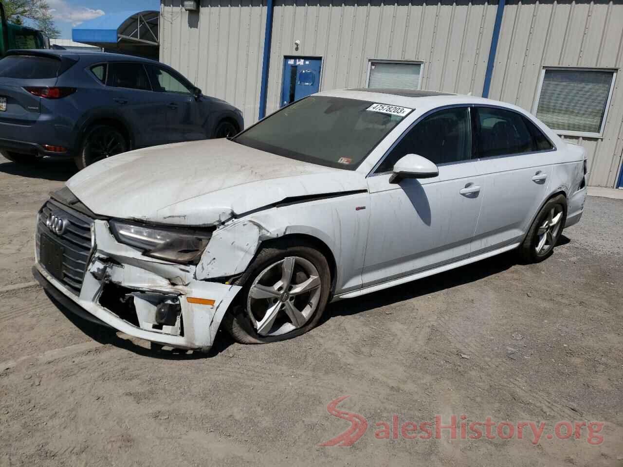 WAUDNAF46KA027121 2019 AUDI A4