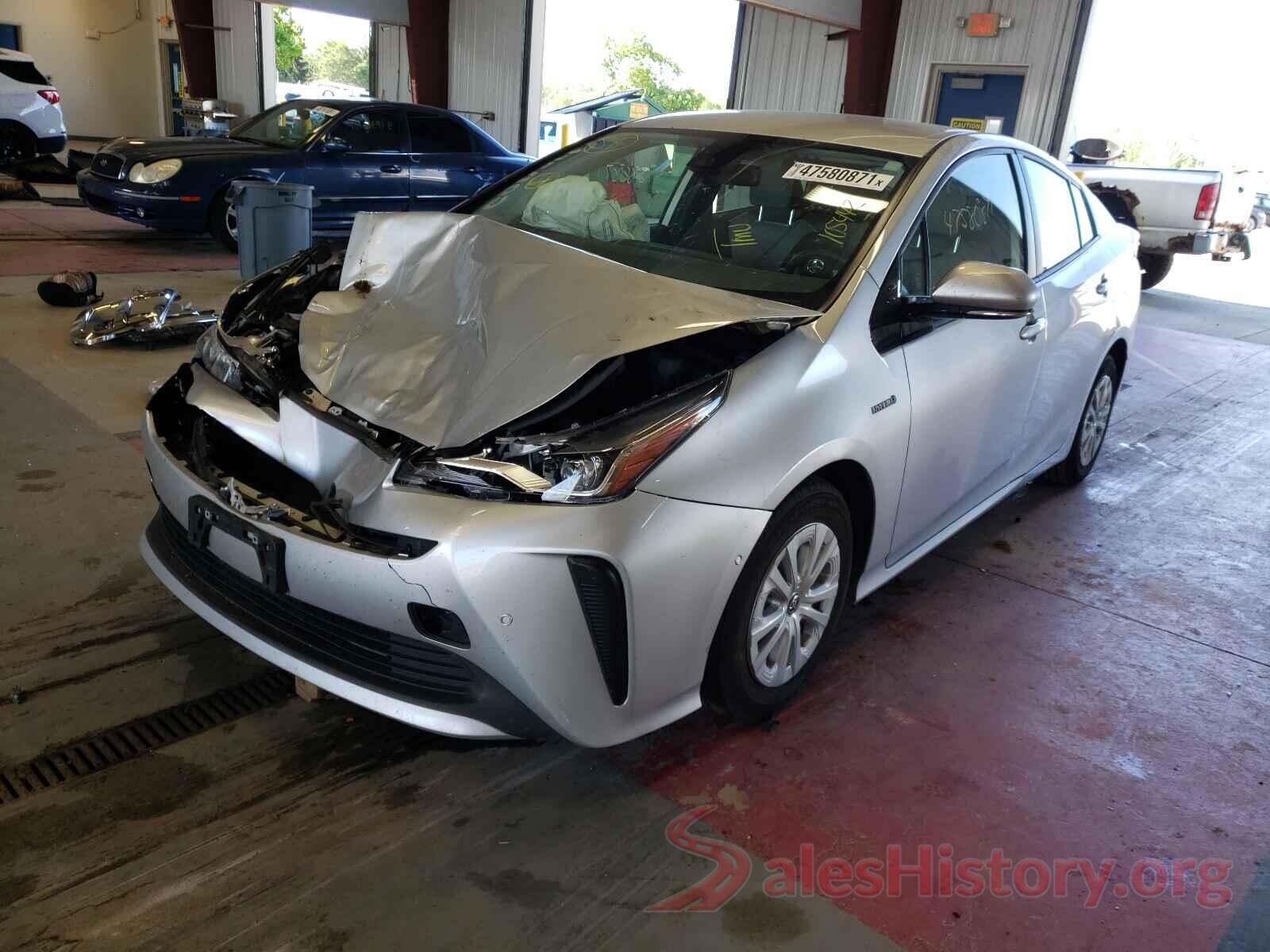 JTDKARFU8L3105442 2020 TOYOTA PRIUS