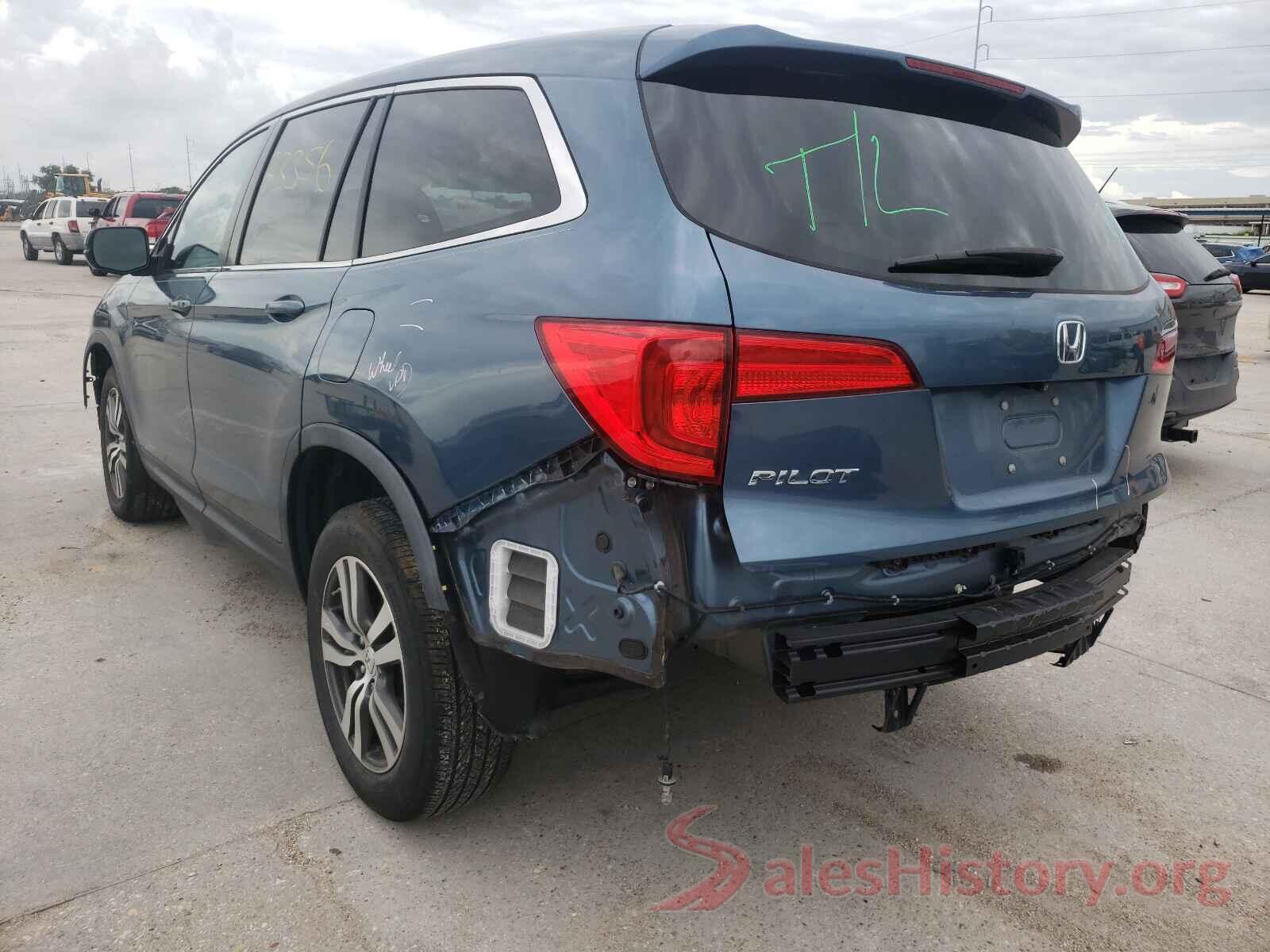 5FNYF5H38GB045910 2016 HONDA PILOT