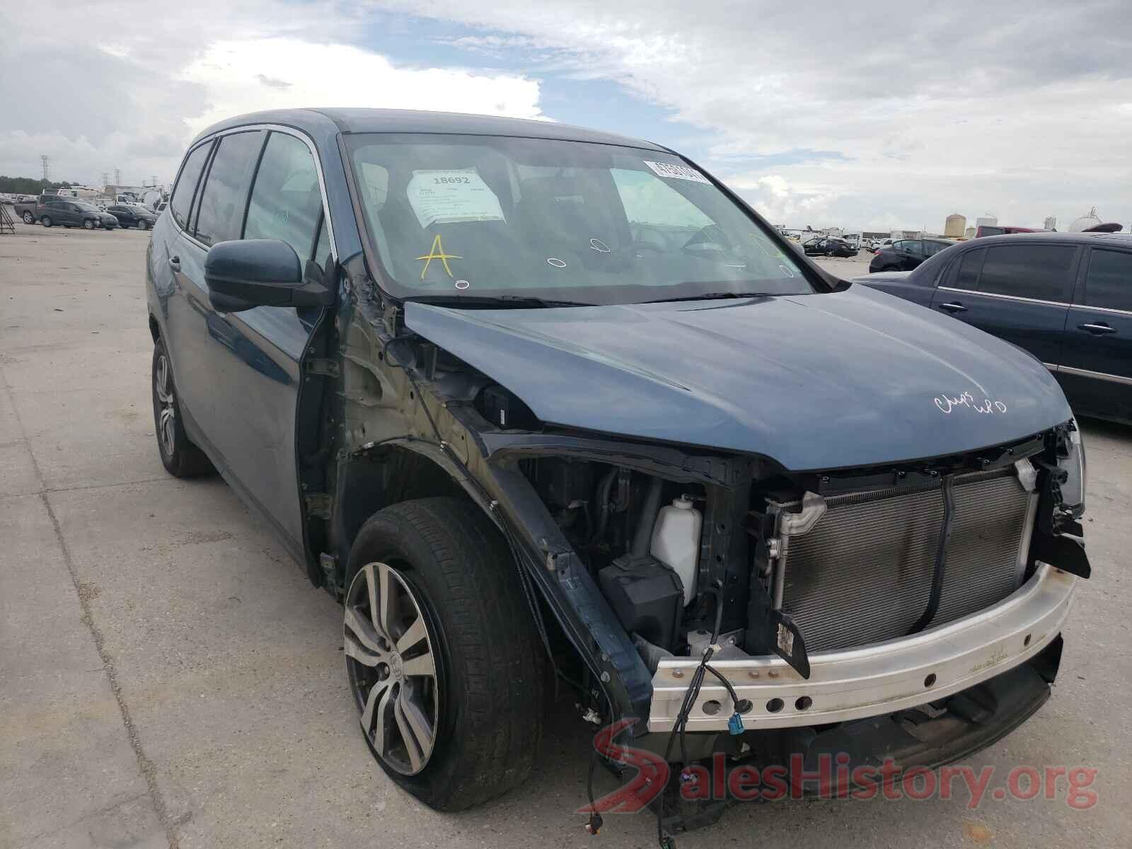 5FNYF5H38GB045910 2016 HONDA PILOT