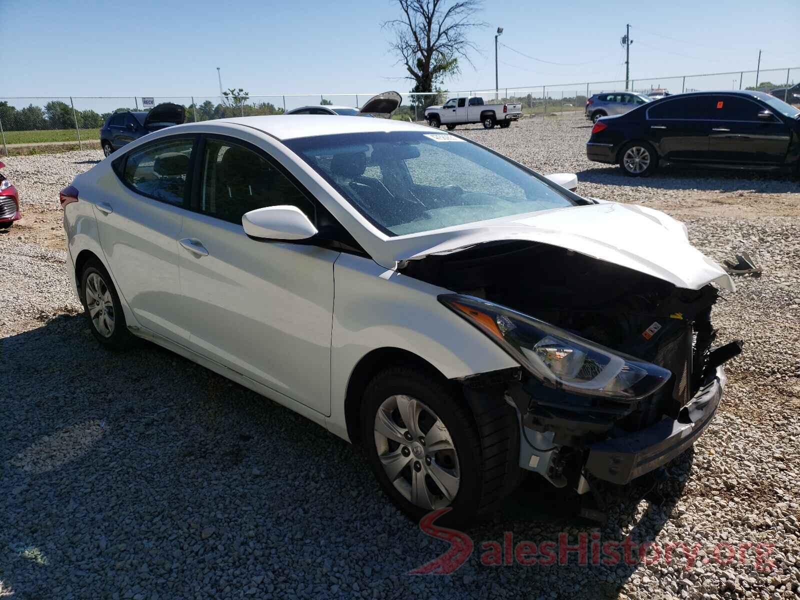 5NPDH4AEXGH688419 2016 HYUNDAI ELANTRA