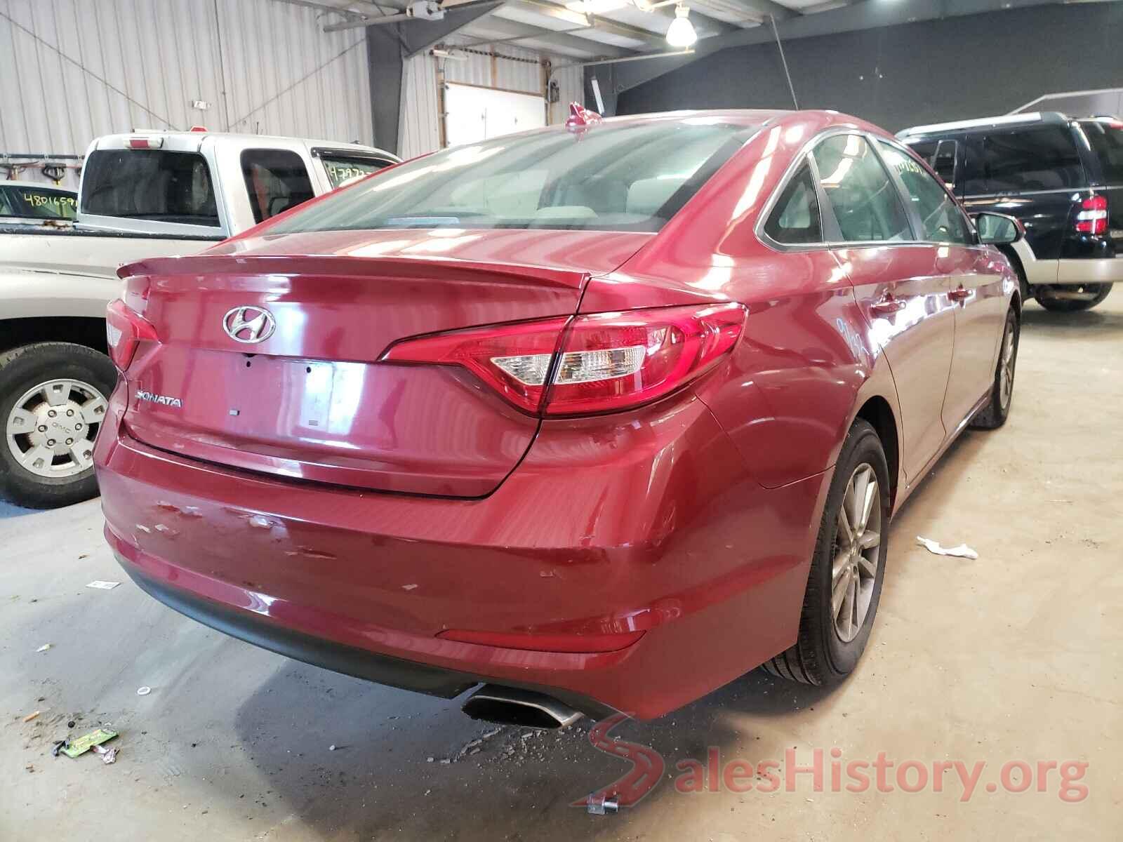 5NPE24AF7GH296660 2016 HYUNDAI SONATA