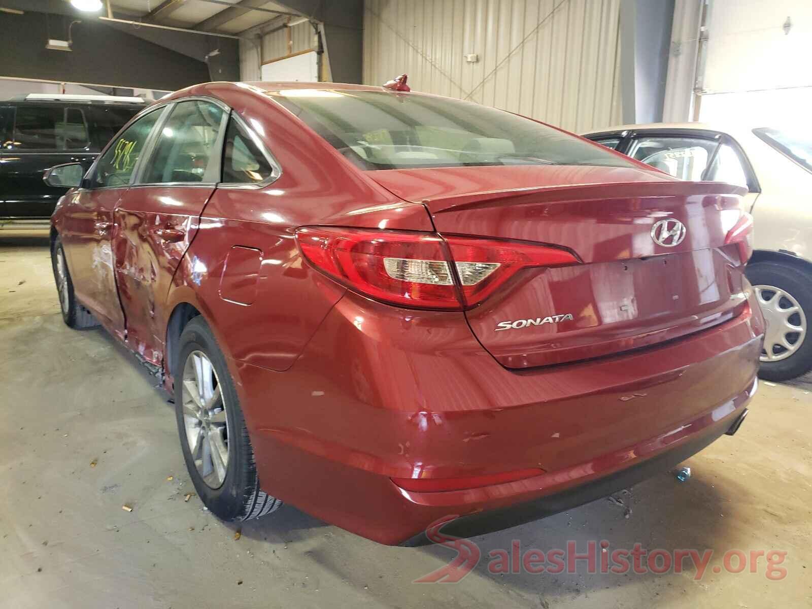 5NPE24AF7GH296660 2016 HYUNDAI SONATA