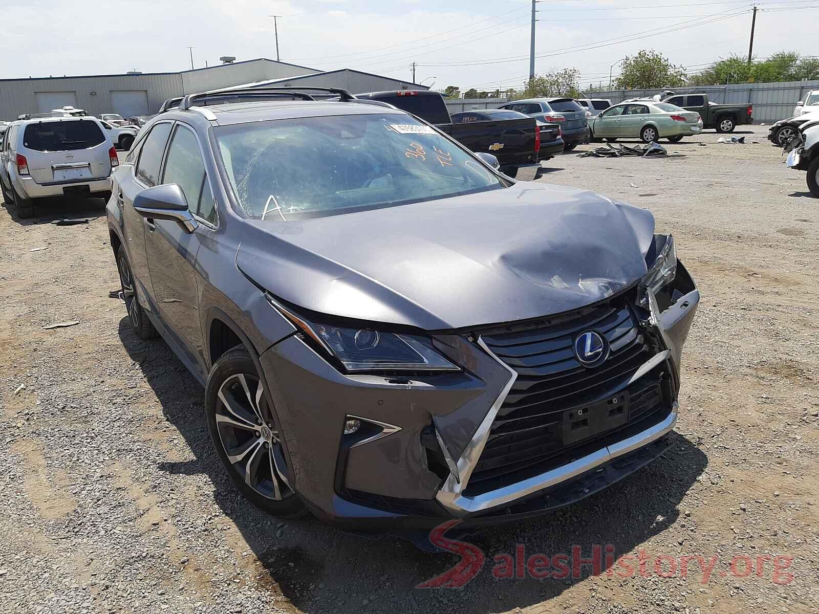 2T2BGMCAXHC011469 2017 LEXUS RX450