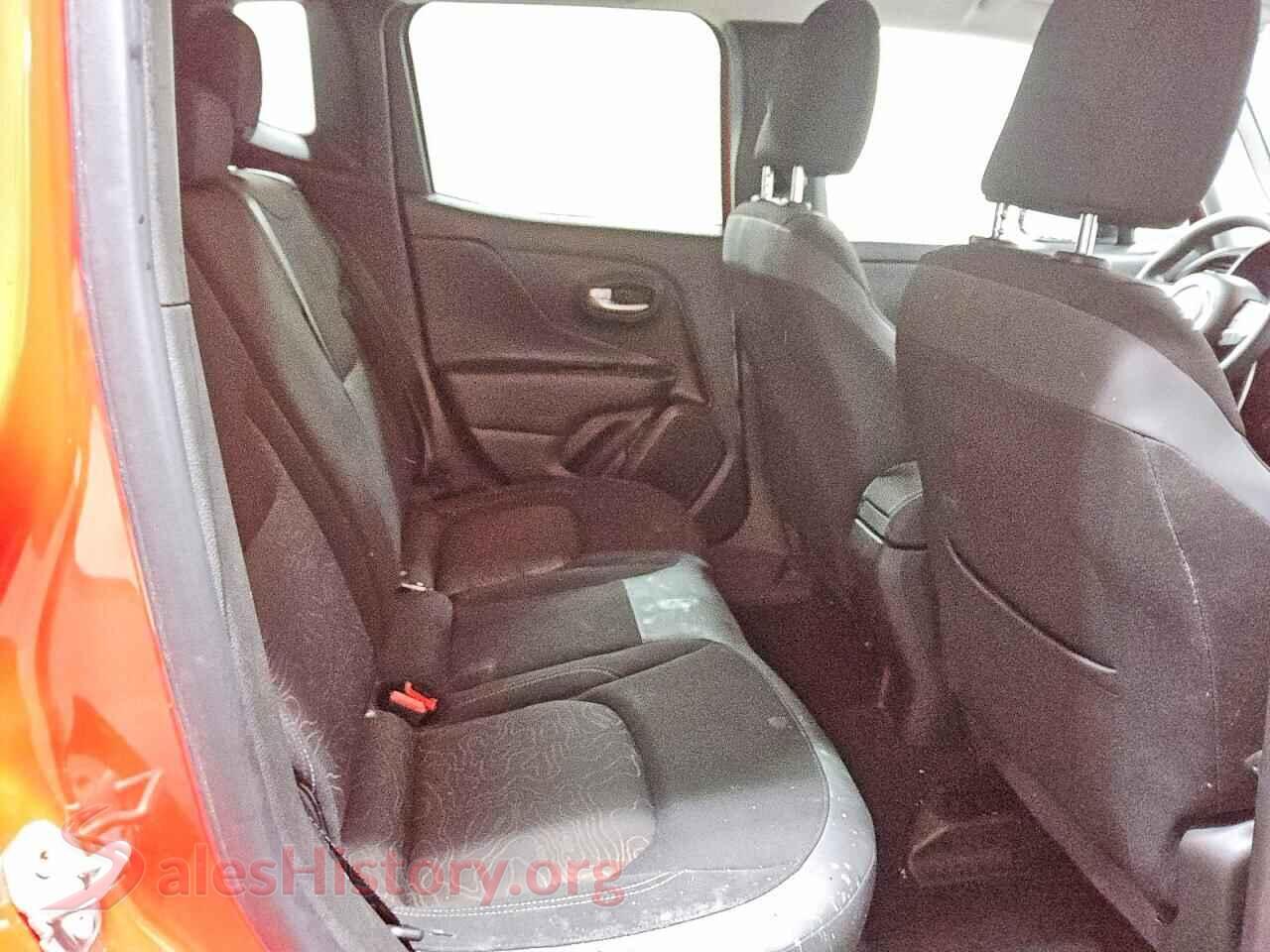 2023 JEEP RENEGADE VIN ZACNJDB12PPP56267, VIN plate