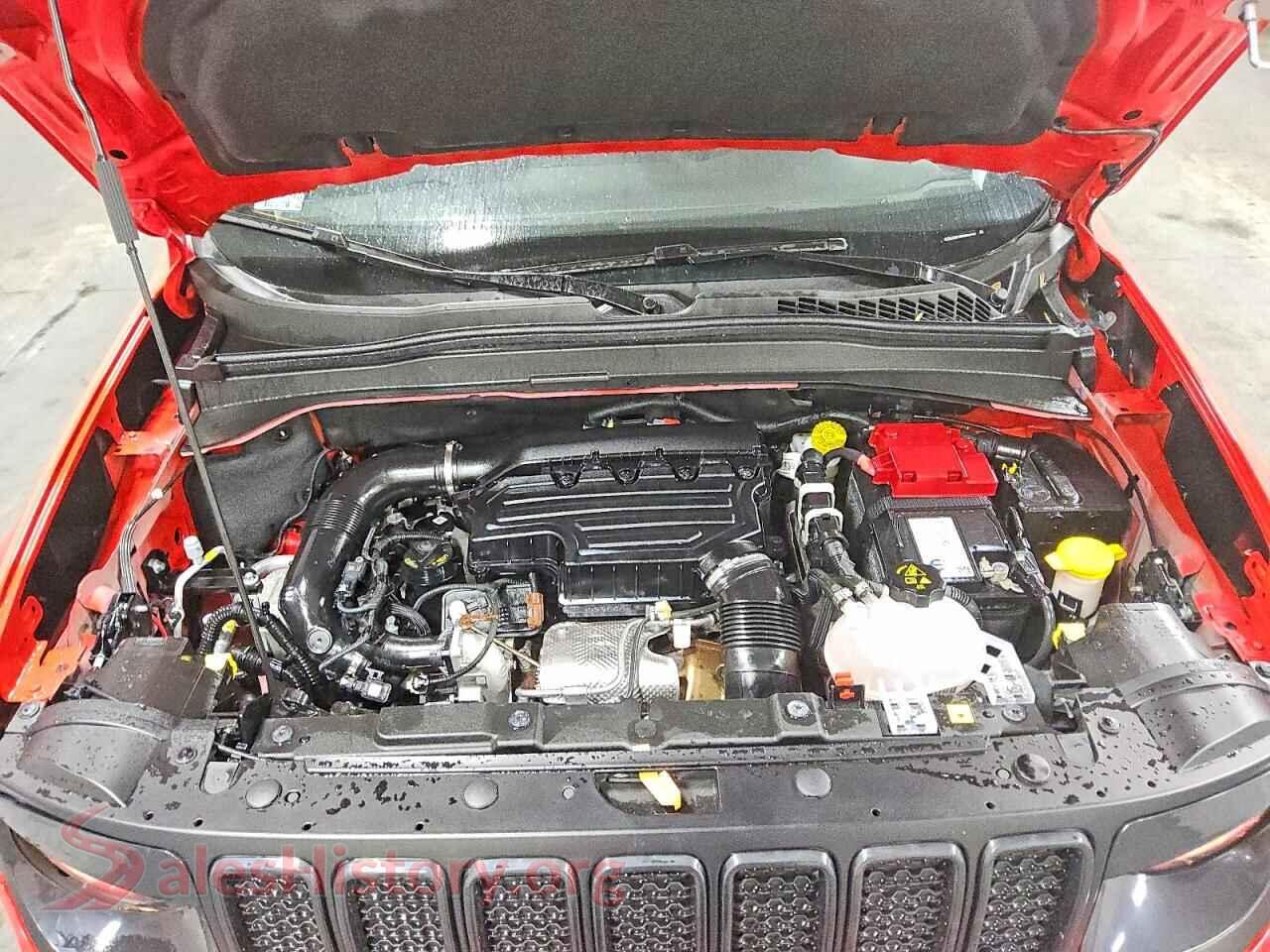 2023 JEEP RENEGADE VIN ZACNJDB12PPP56267, wheel and tire
