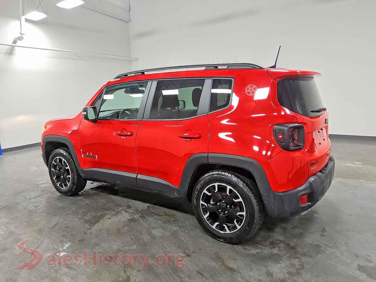 2023 JEEP RENEGADE VIN ZACNJDB12PPP56267, front view