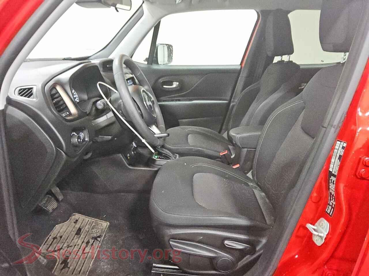 2023 JEEP RENEGADE VIN ZACNJDB12PPP56267, engine bay