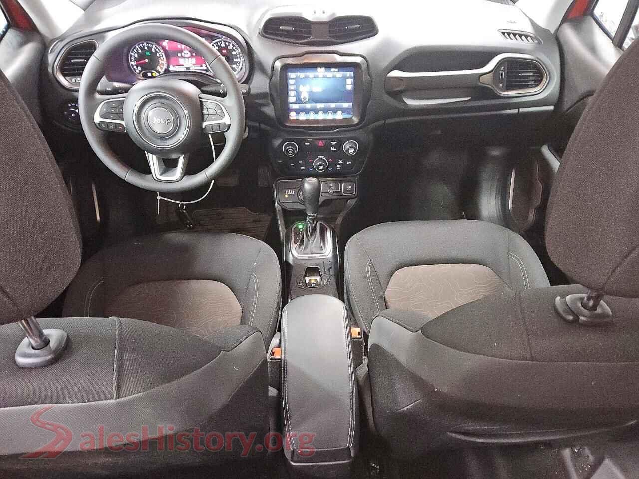 2023 JEEP RENEGADE VIN ZACNJDB12PPP56267, interior dashboard