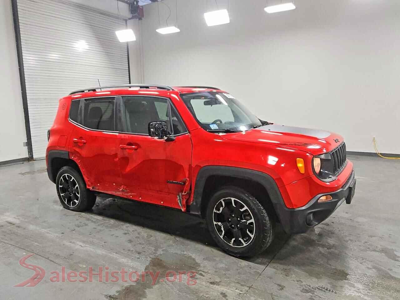 2023 JEEP RENEGADE VIN ZACNJDB12PPP56267, rear 3/4 view