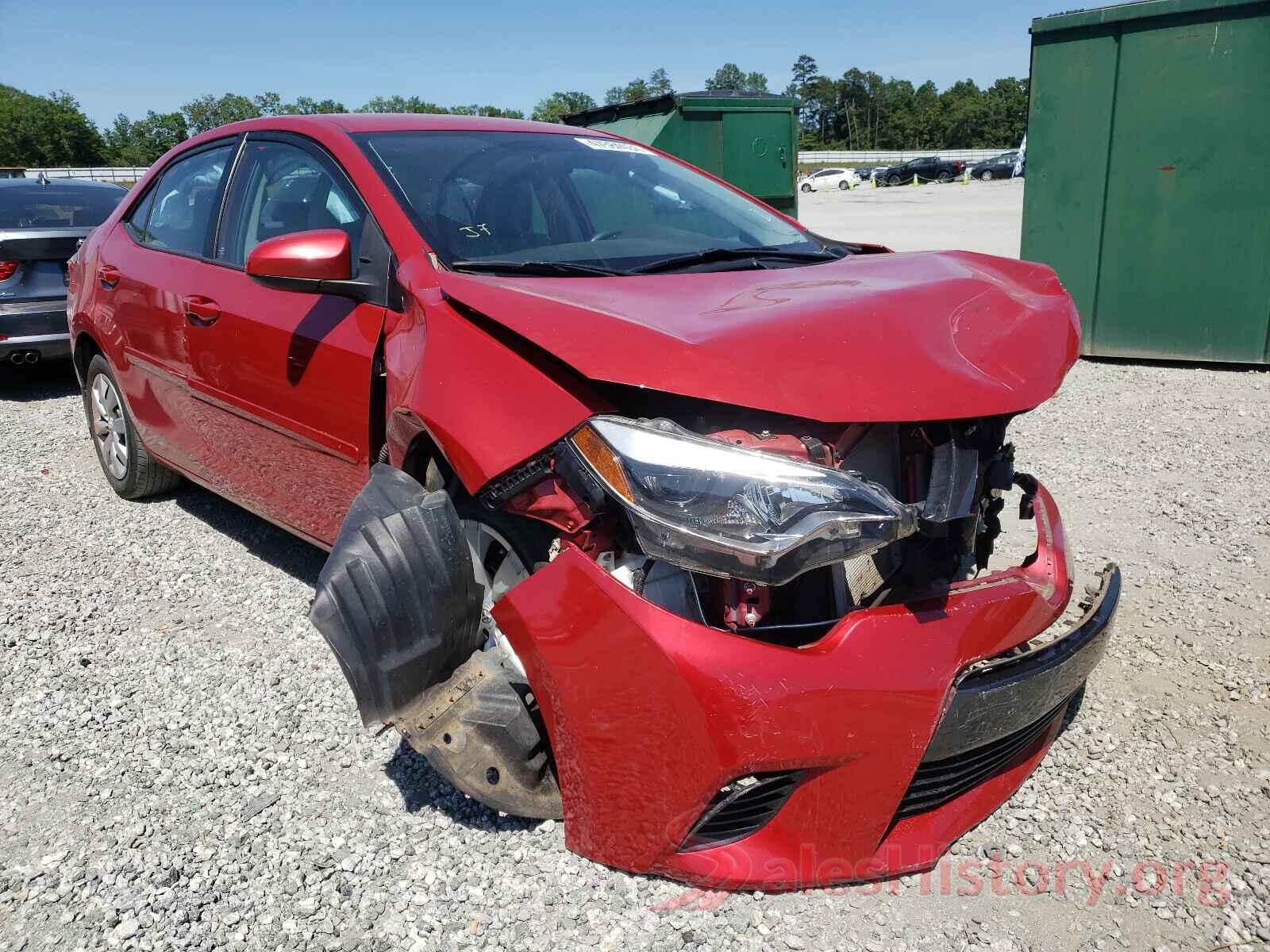 2T1BURHEXGC712520 2016 TOYOTA COROLLA