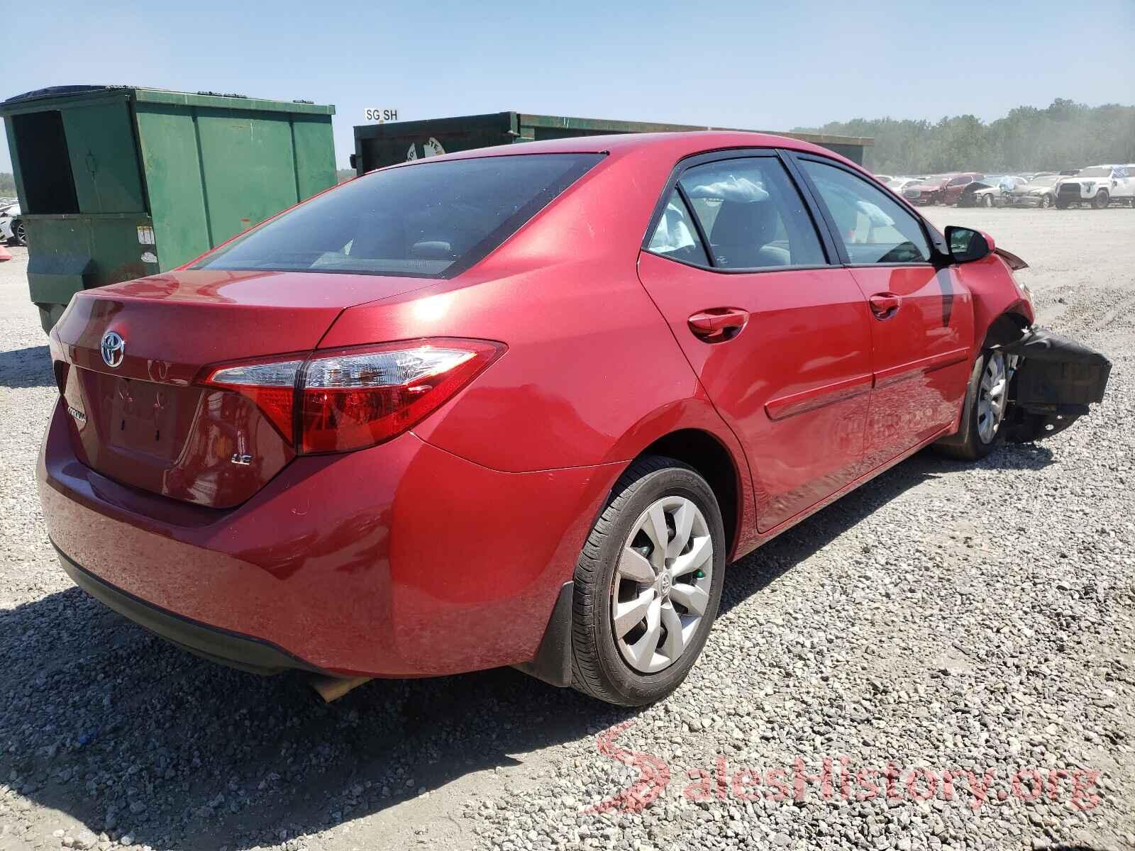 2T1BURHEXGC712520 2016 TOYOTA COROLLA