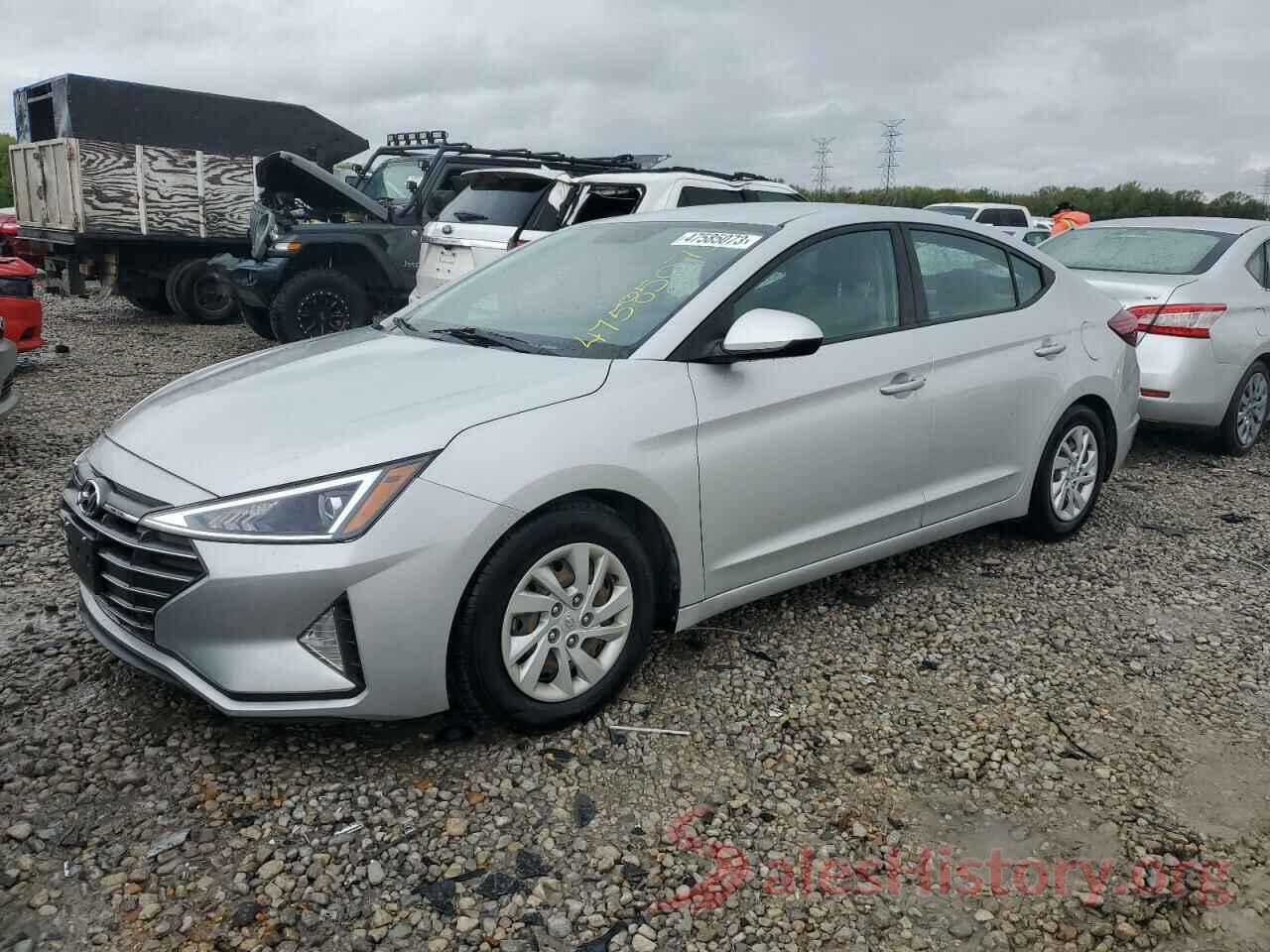 5NPD74LF9KH471140 2019 HYUNDAI ELANTRA