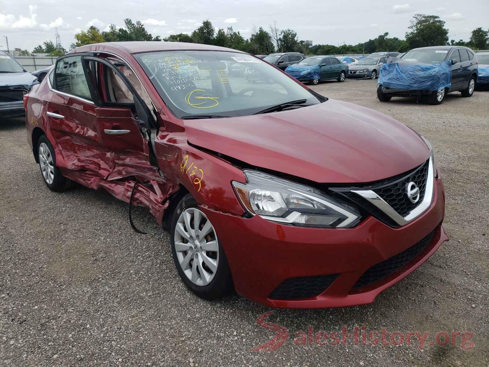 3N1AB7AP4HY364316 2017 NISSAN SENTRA