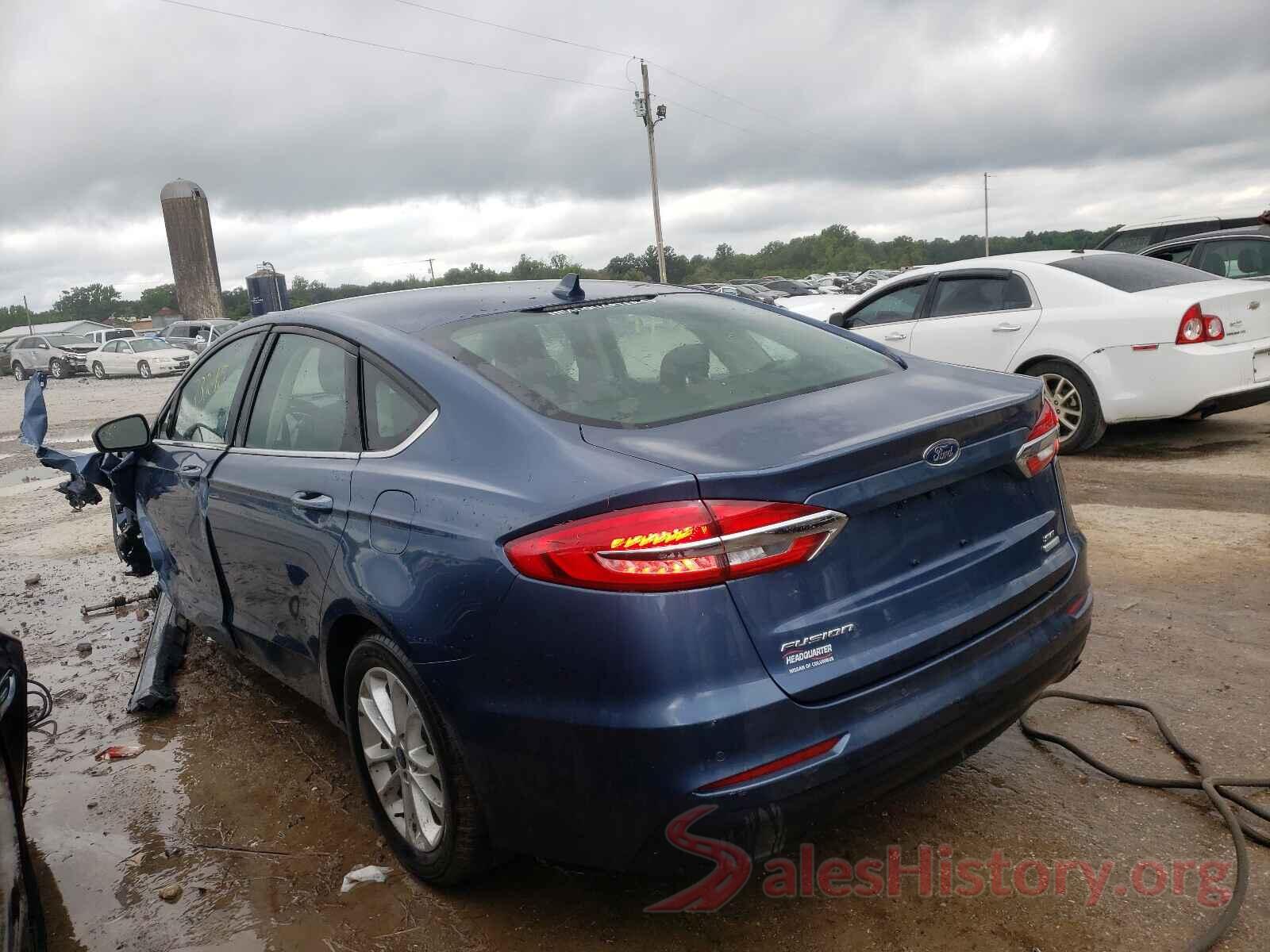 3FA6P0HD8KR203644 2019 FORD FUSION