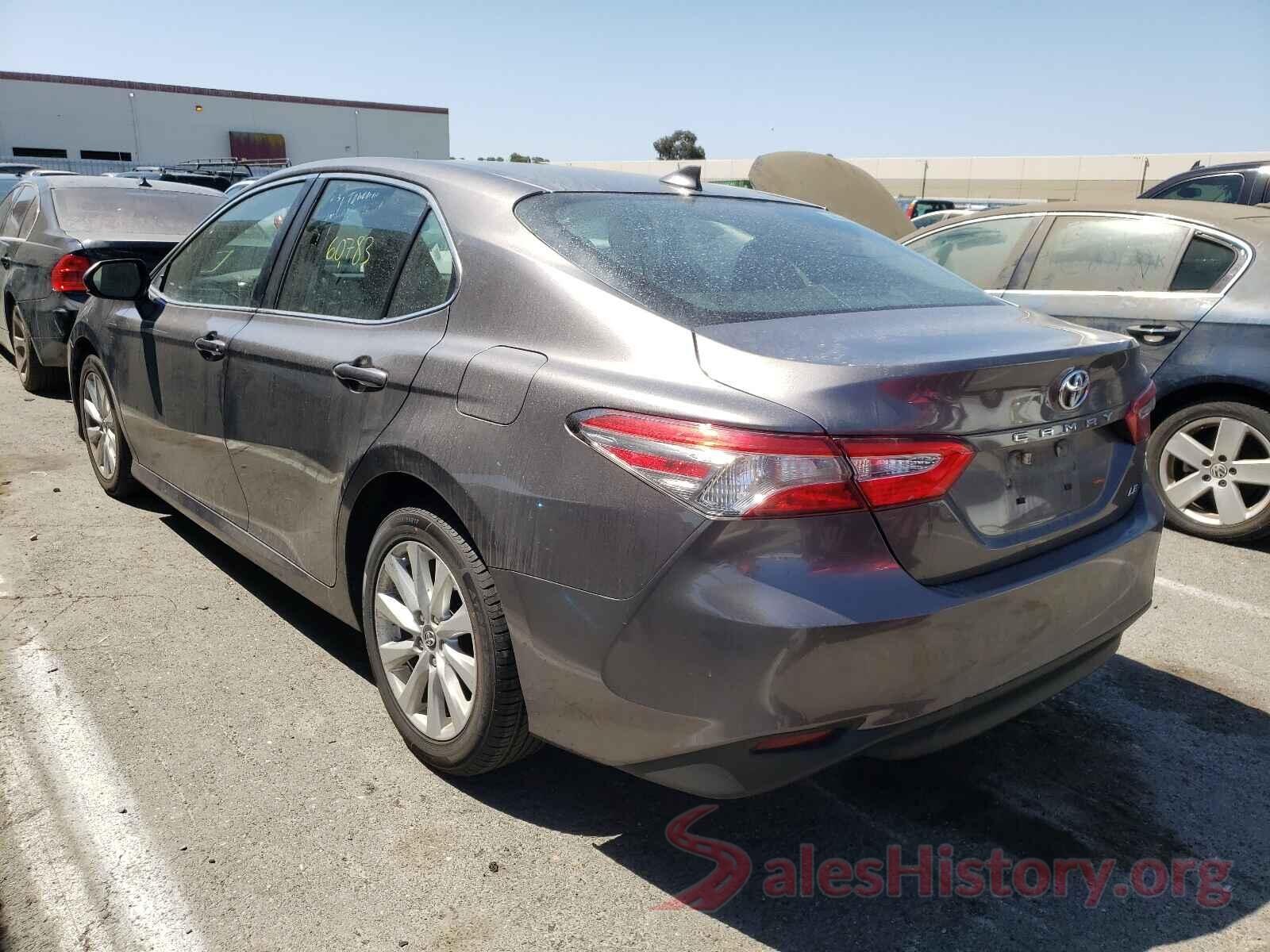 4T1B11HK7KU729220 2019 TOYOTA CAMRY