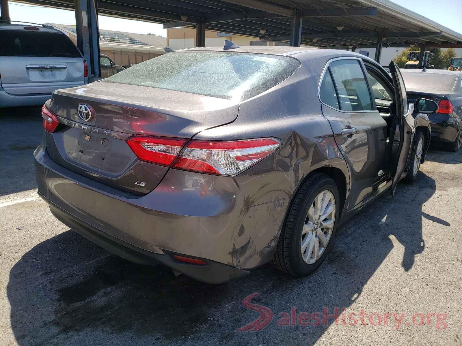 4T1B11HK7KU729220 2019 TOYOTA CAMRY