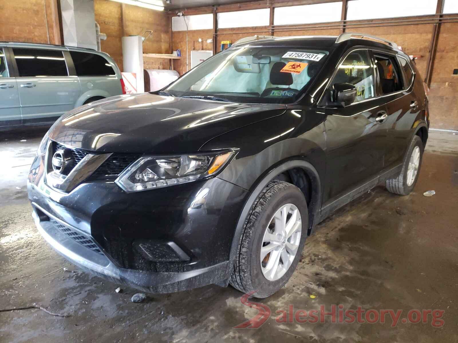 KNMAT2MVXGP687311 2016 NISSAN ROGUE