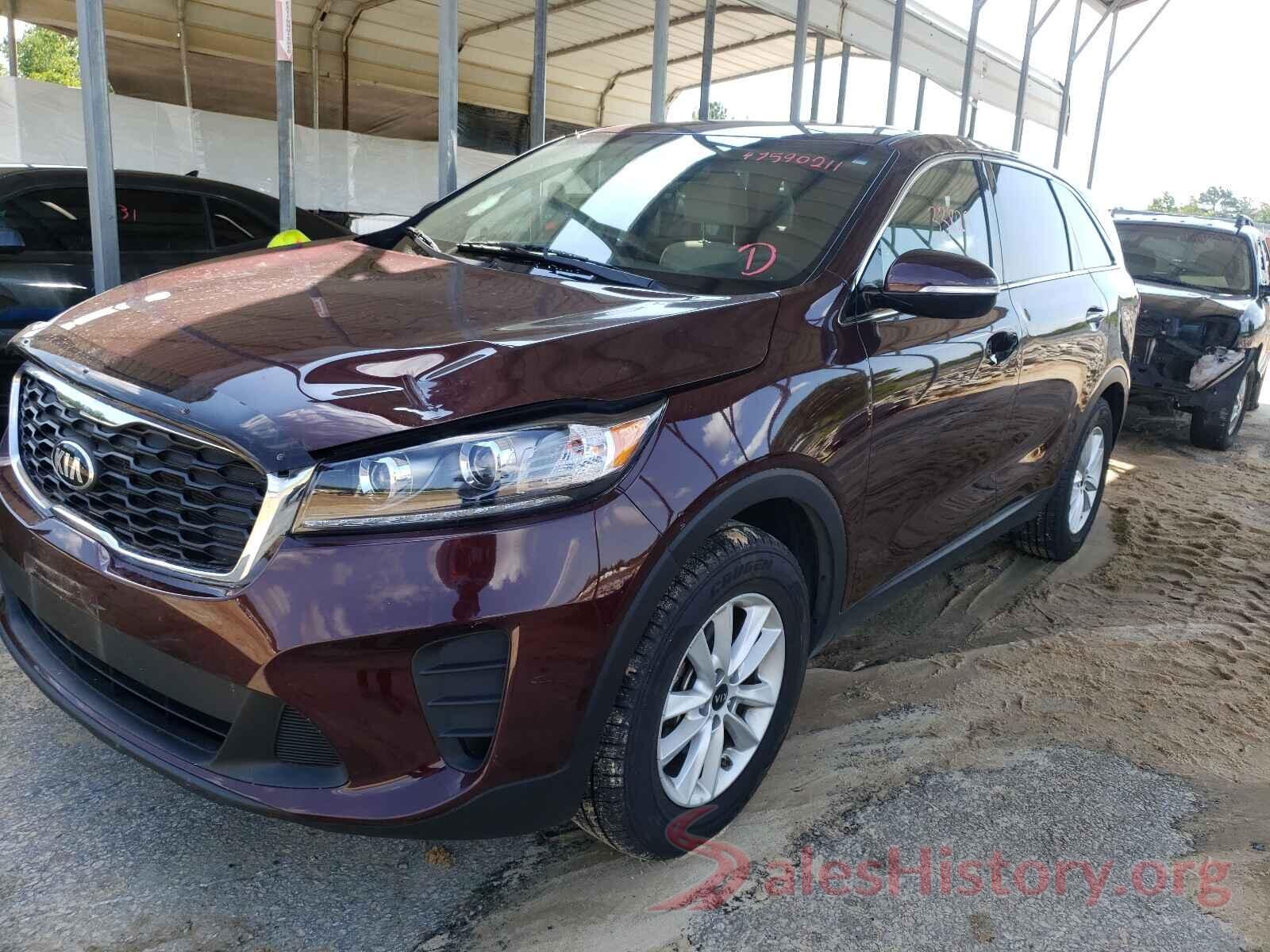 5XYPG4A37KG506108 2019 KIA SORENTO