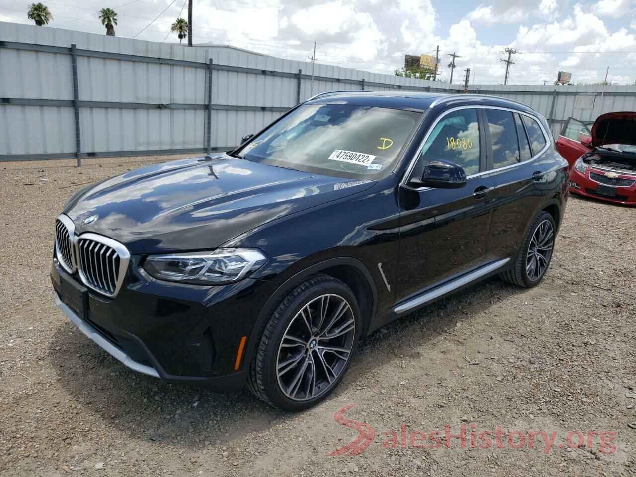 5UX43DP05N9J94791 2022 BMW X3