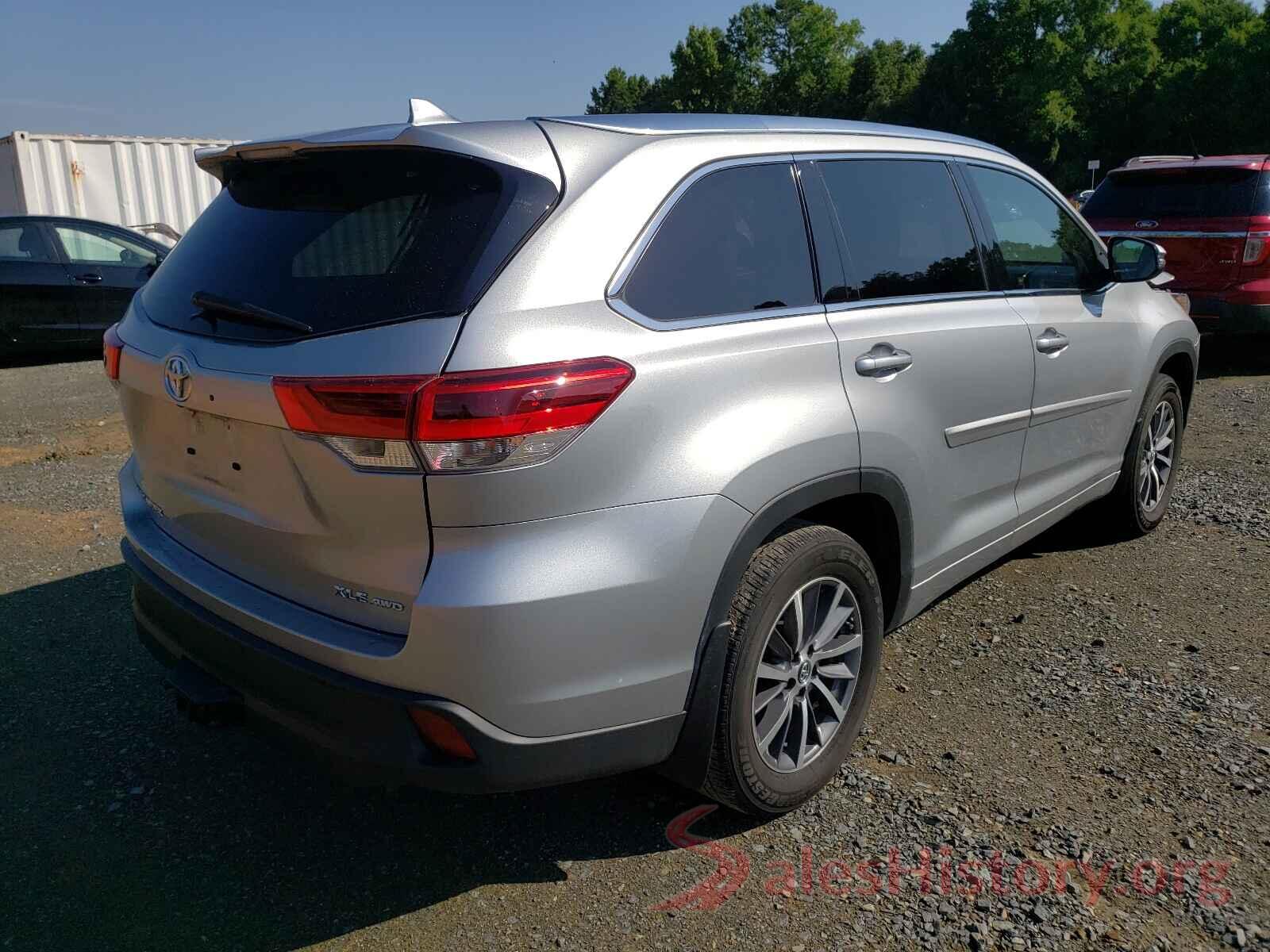 5TDJZRFH8HS521455 2017 TOYOTA HIGHLANDER