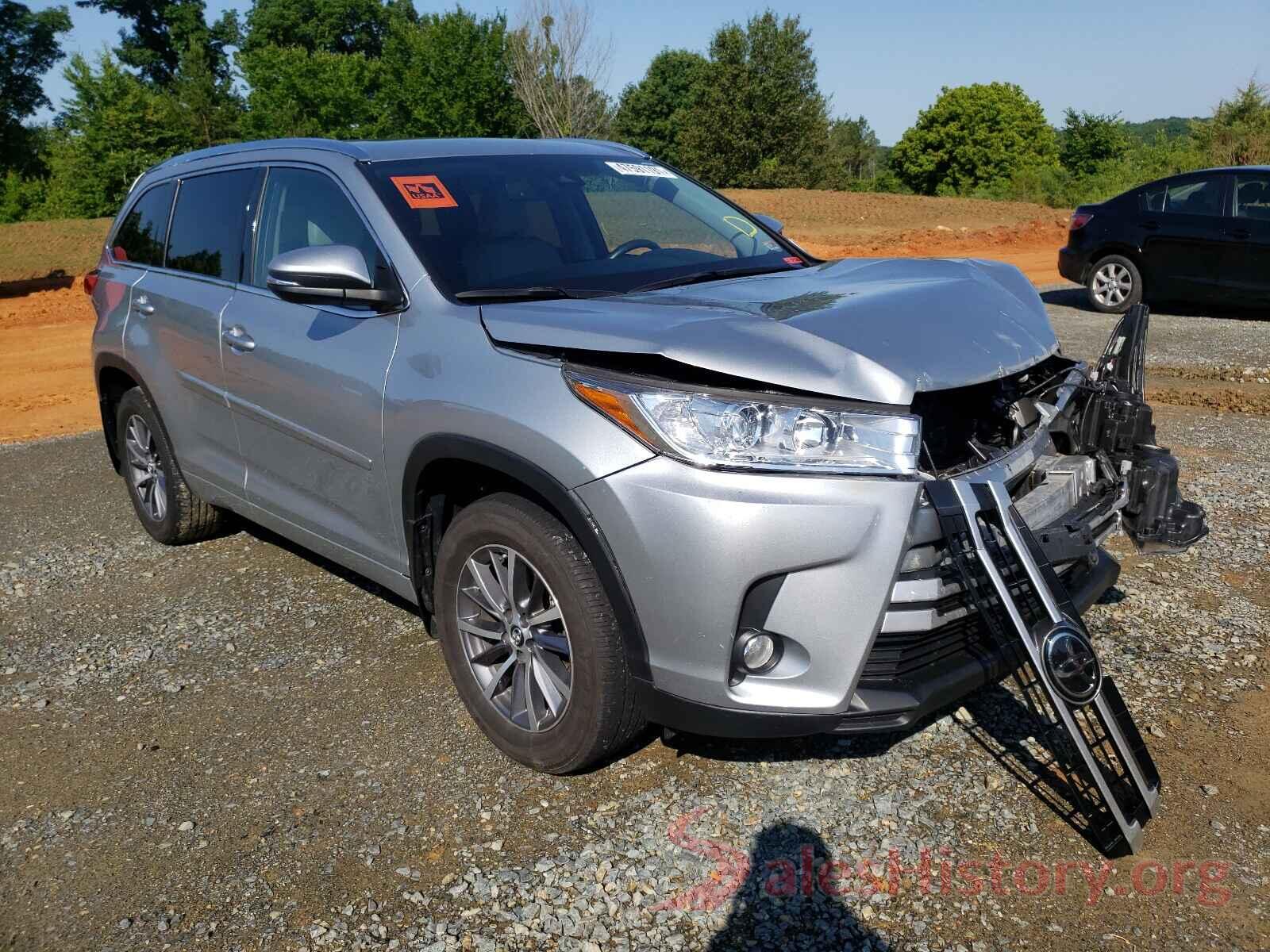 5TDJZRFH8HS521455 2017 TOYOTA HIGHLANDER