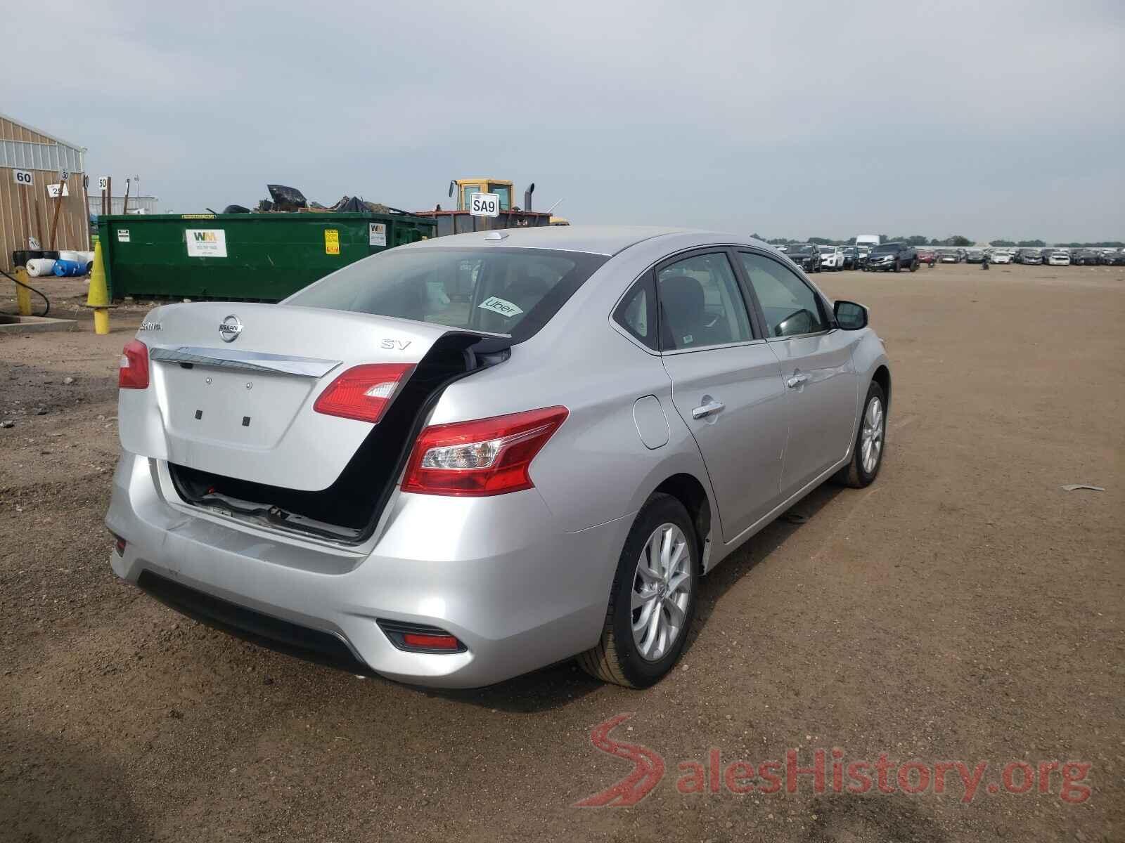 3N1AB7APXKL623735 2019 NISSAN SENTRA