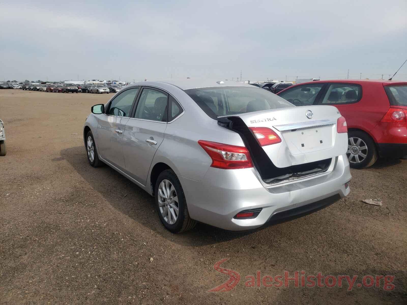 3N1AB7APXKL623735 2019 NISSAN SENTRA