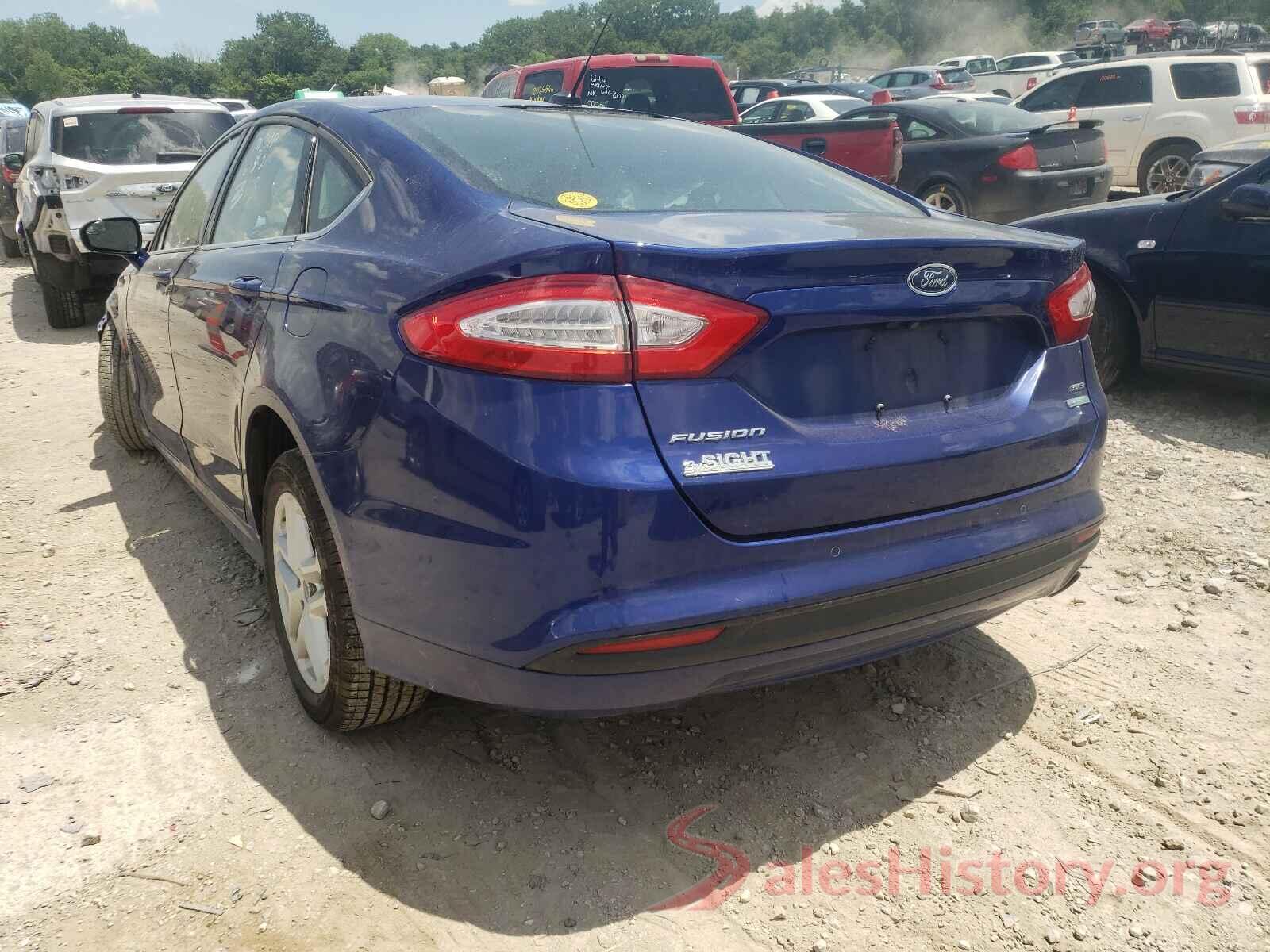 3FA6P0HD9GR258529 2016 FORD FUSION