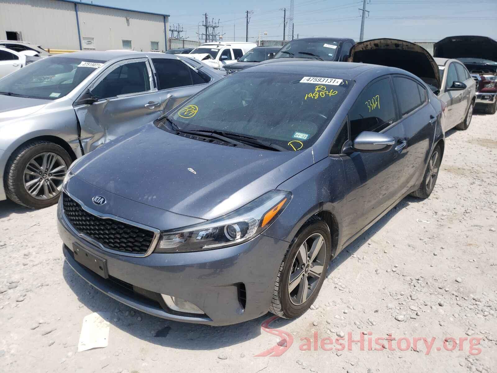 3KPFL4A73JE198036 2018 KIA FORTE