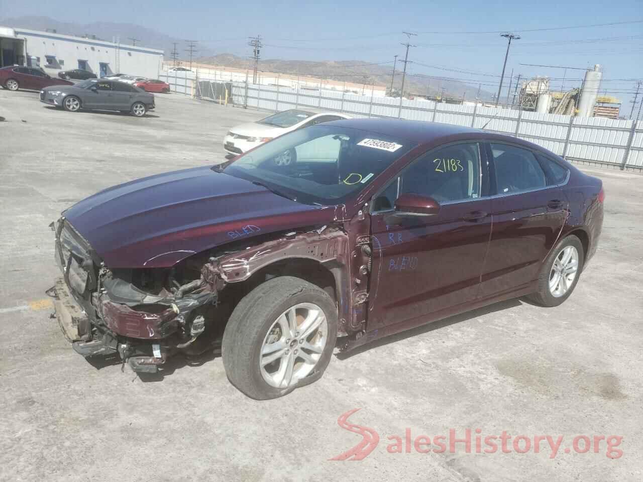 3FA6P0H74JR187144 2018 FORD FUSION