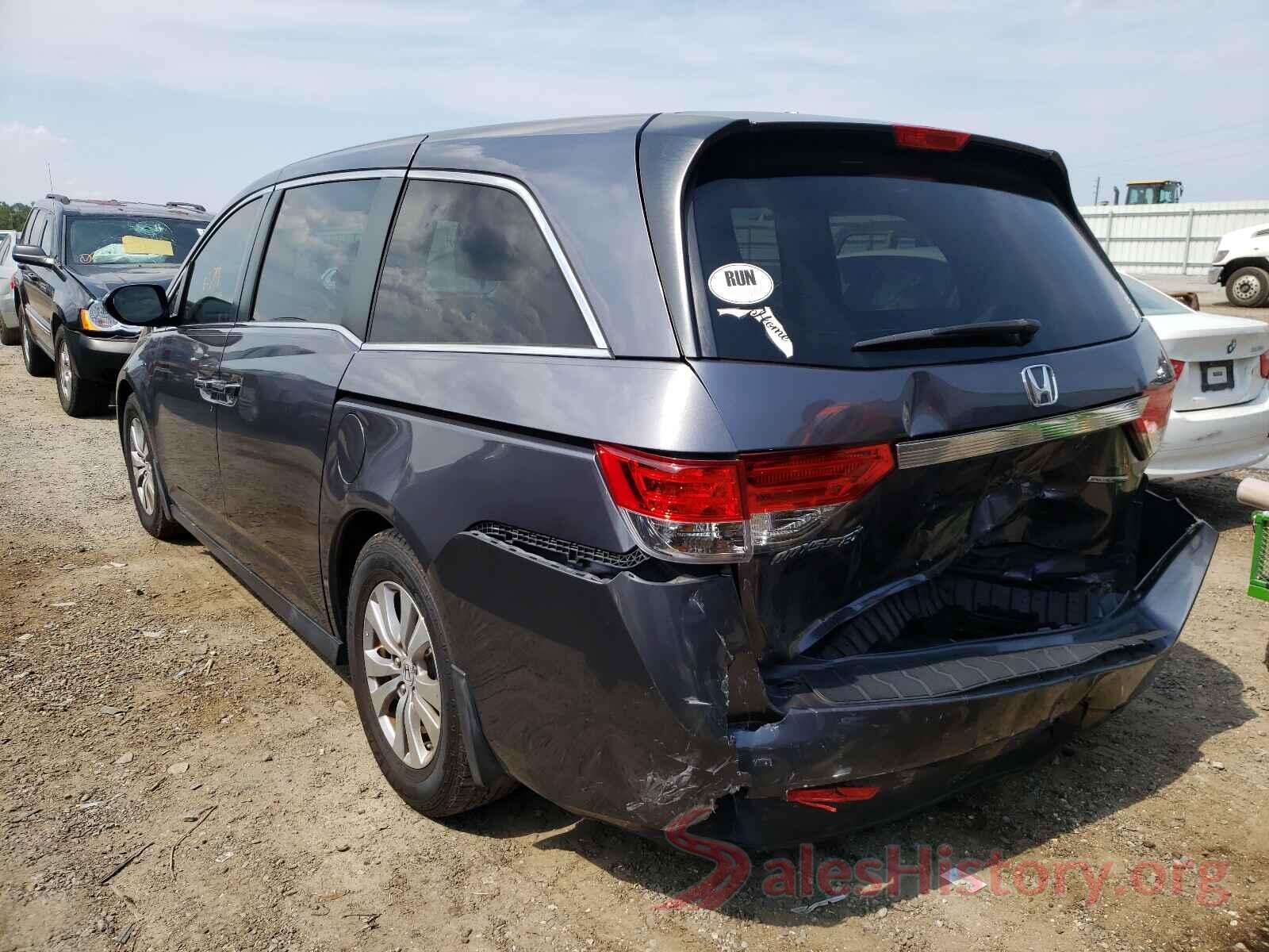 5FNRL5H35GB122536 2016 HONDA ODYSSEY