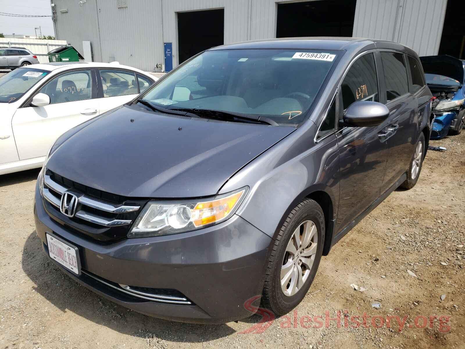 5FNRL5H35GB122536 2016 HONDA ODYSSEY