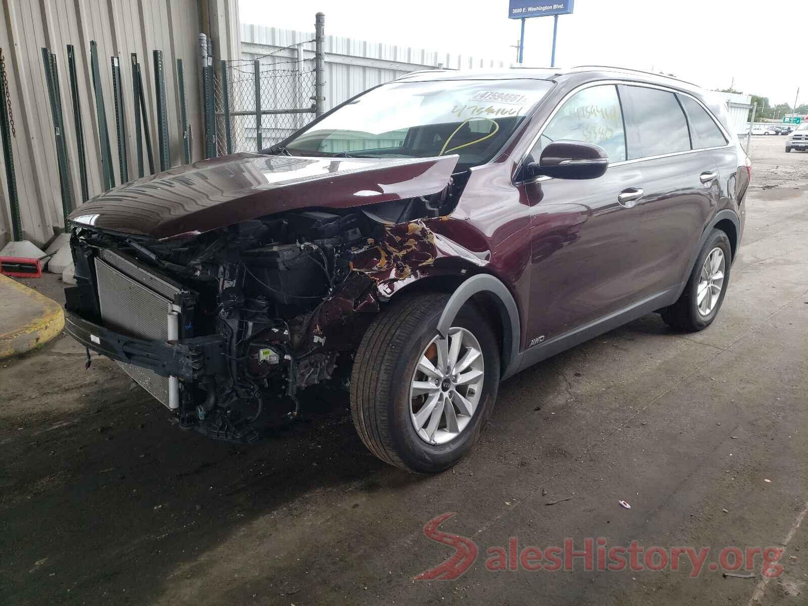 5XYPGDA39KG569324 2019 KIA SORENTO