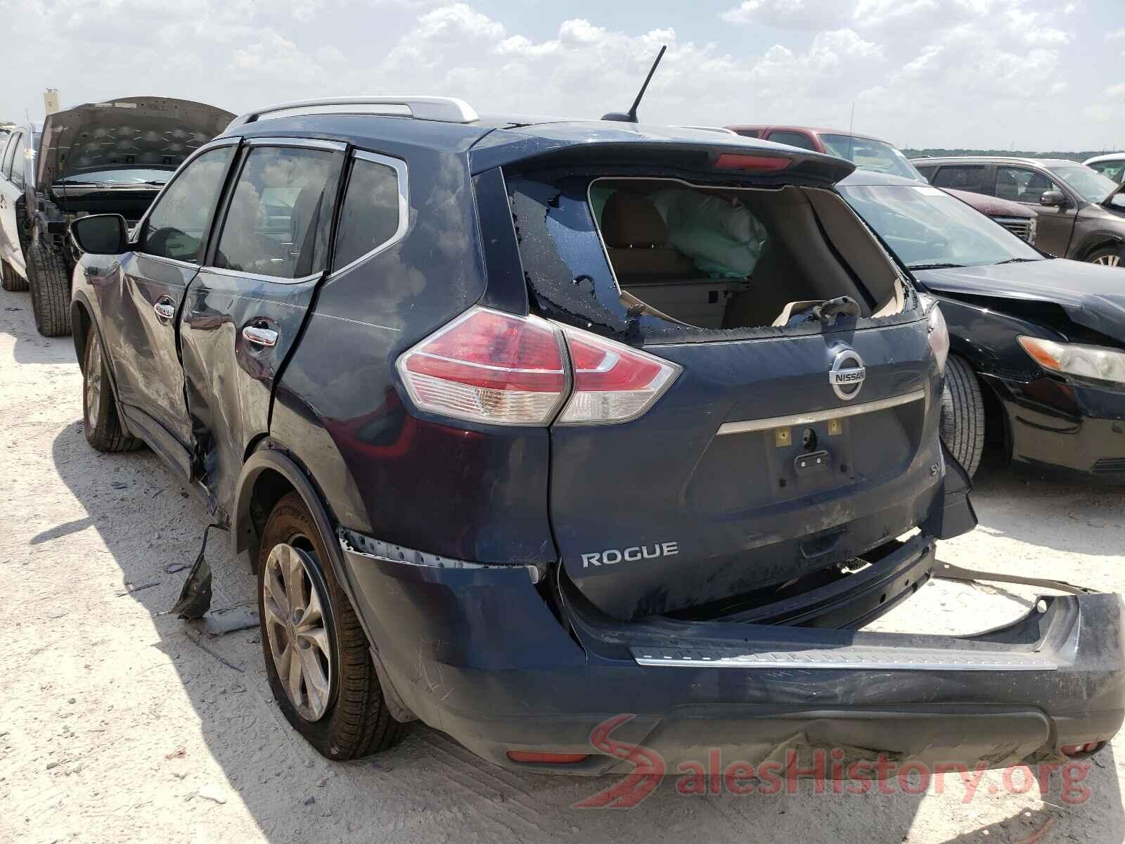 KNMAT2MT2GP608177 2016 NISSAN ROGUE