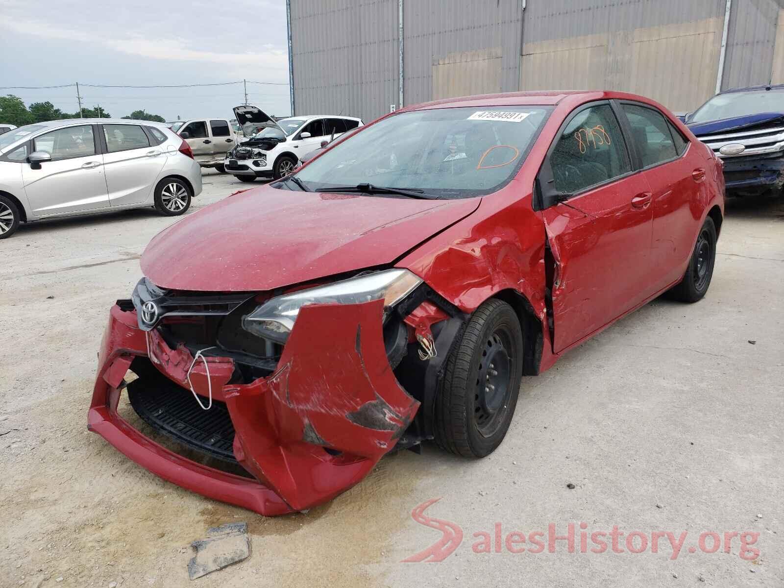 2T1BURHEXGC607878 2016 TOYOTA COROLLA