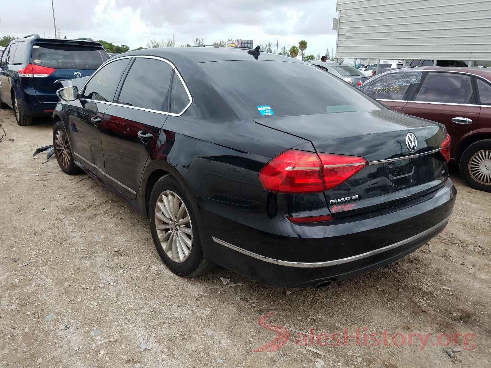 1VWBT7A35GC030246 2016 VOLKSWAGEN PASSAT