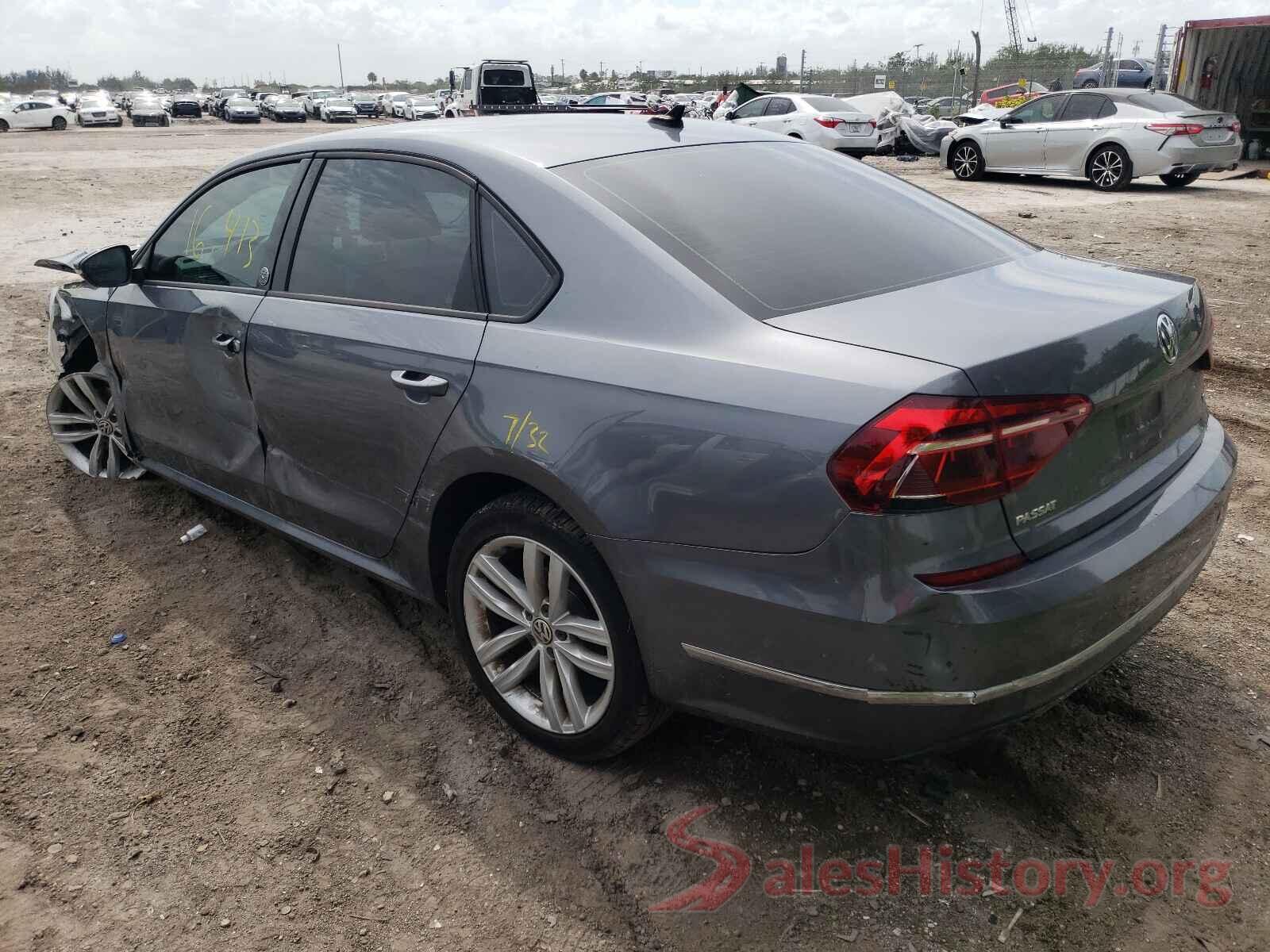 1VWLA7A36KC004791 2019 VOLKSWAGEN PASSAT