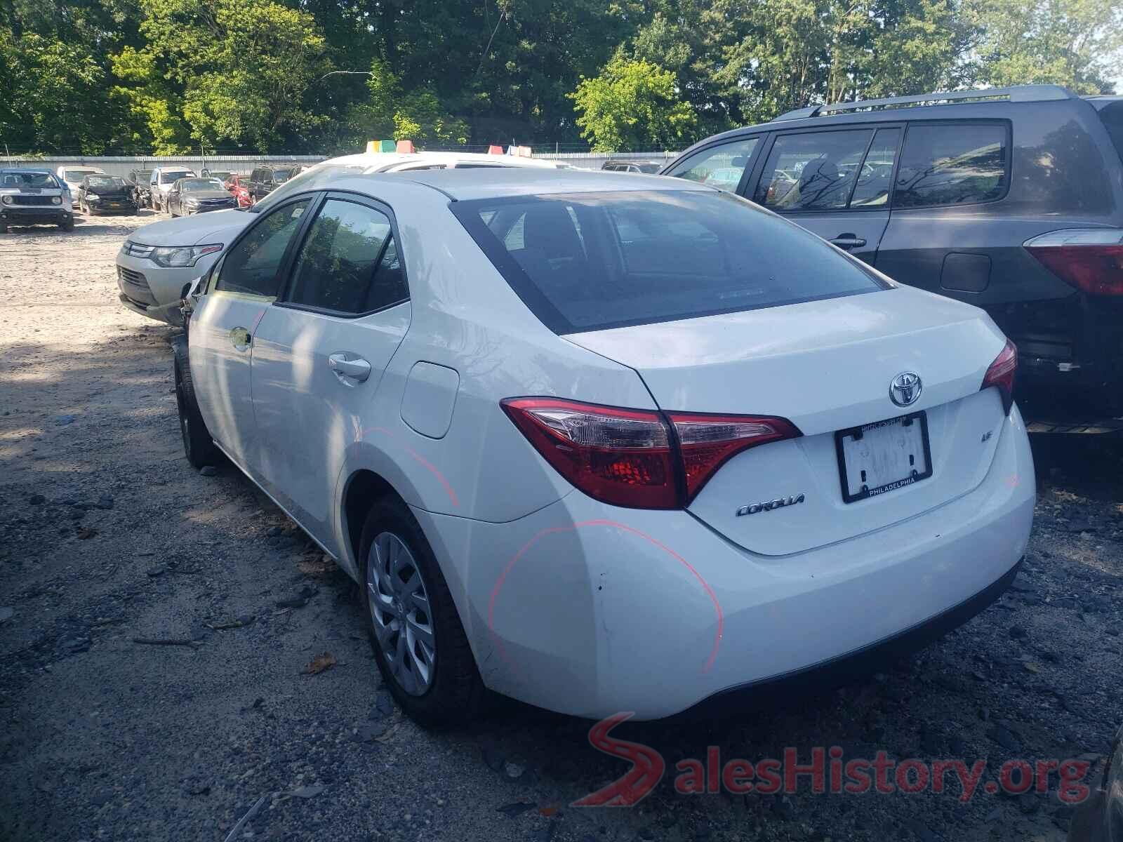 5YFBURHE2HP676677 2017 TOYOTA COROLLA