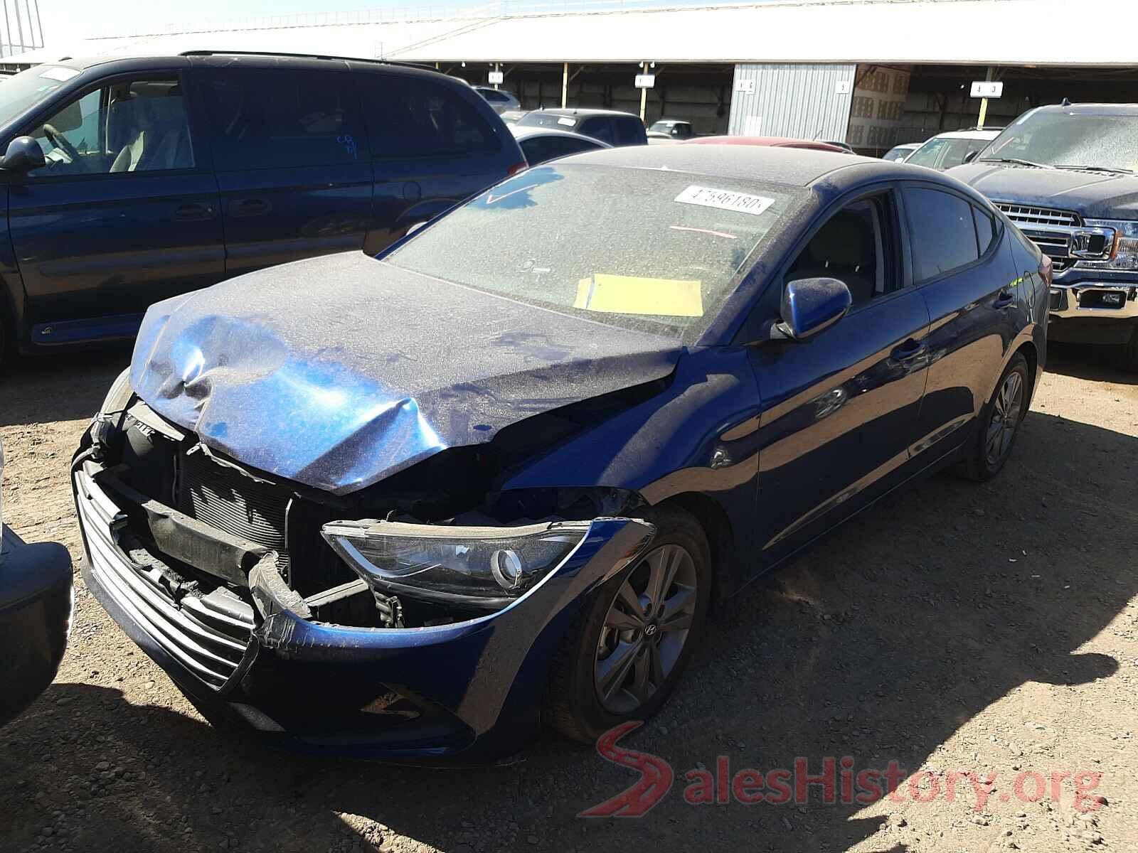 5NPD84LF0JH223435 2018 HYUNDAI ELANTRA