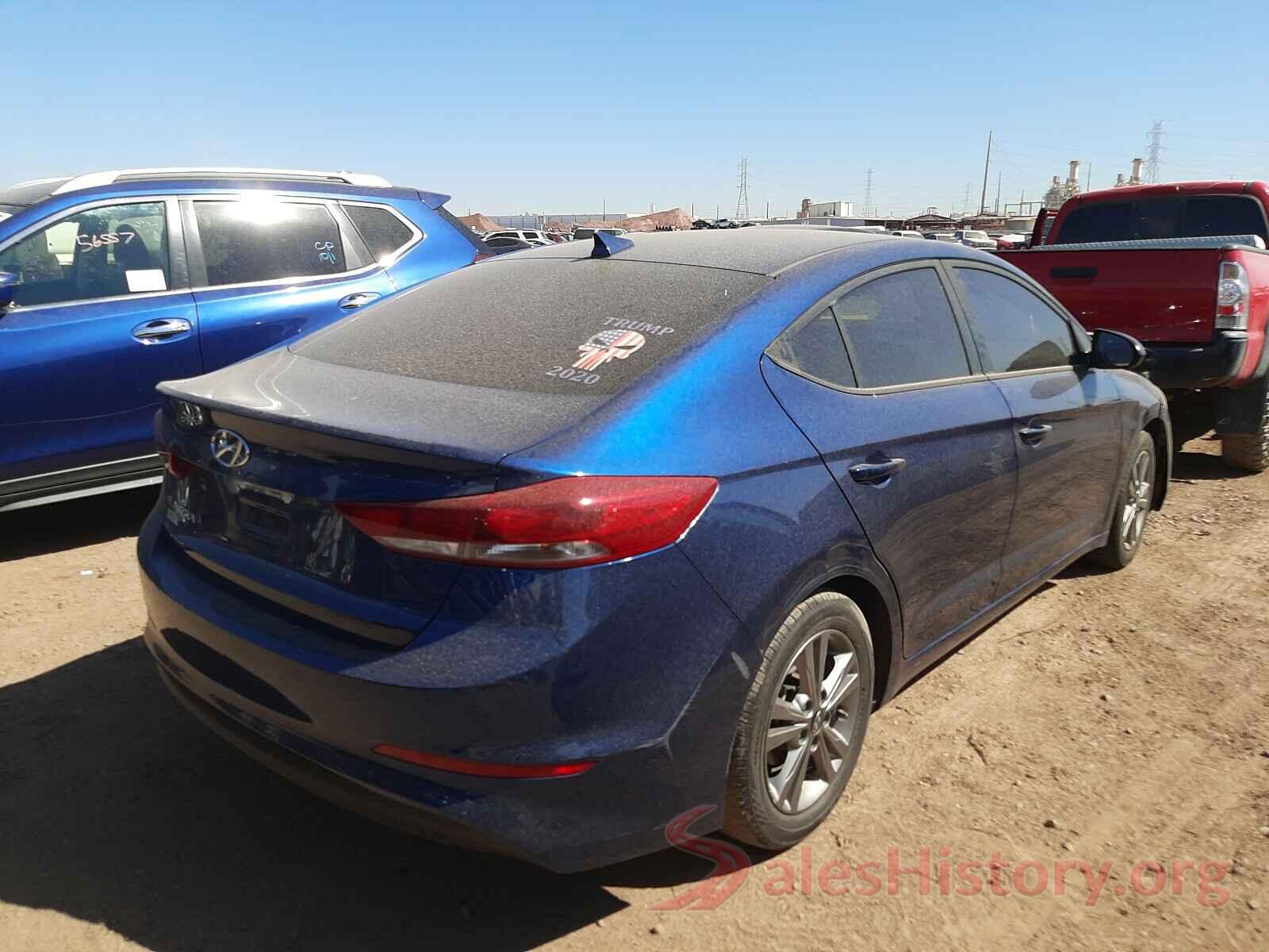 5NPD84LF0JH223435 2018 HYUNDAI ELANTRA